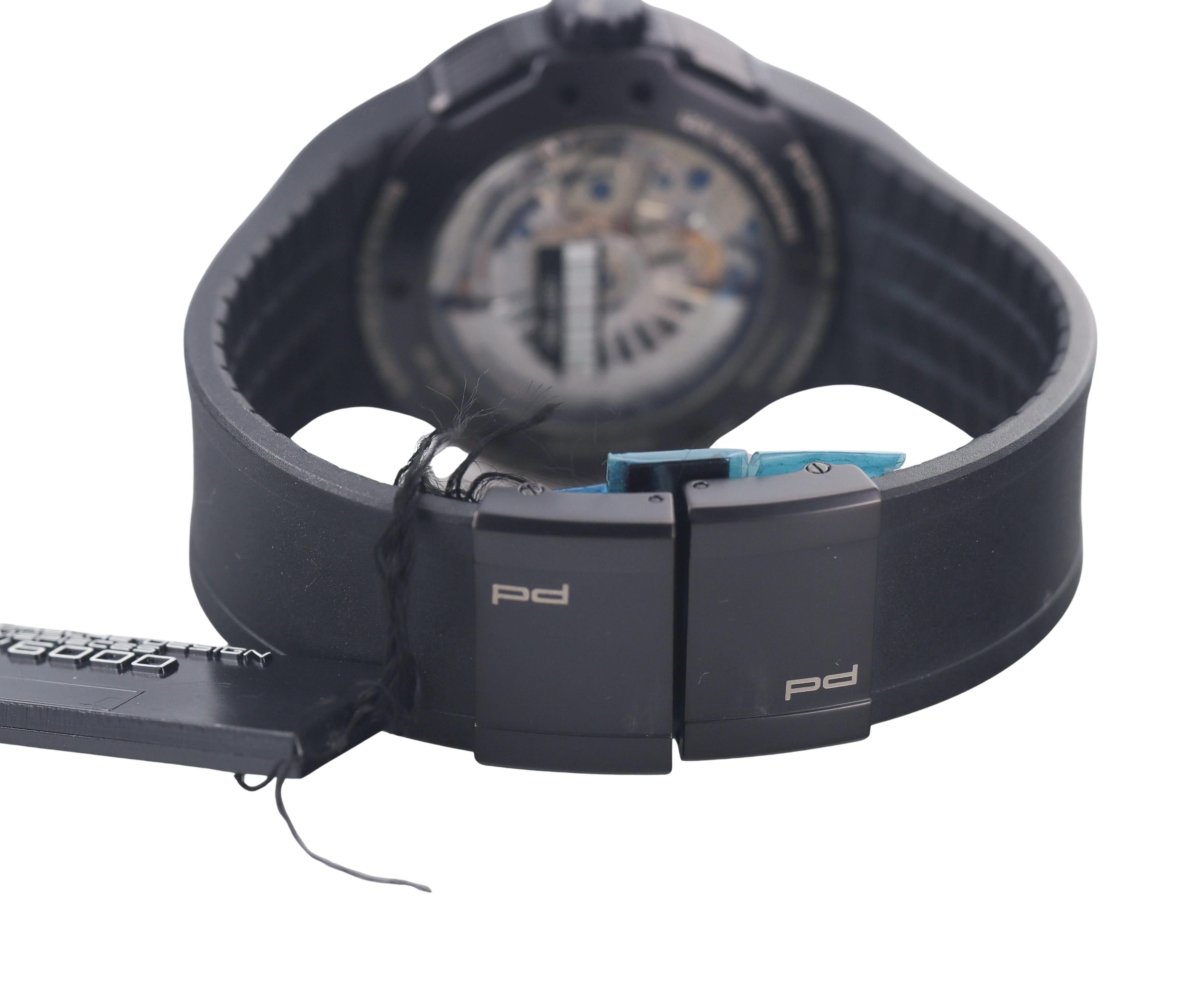 Porsche Design Flat Six Limited Edition 1 Titanium Automatic Watch P6341