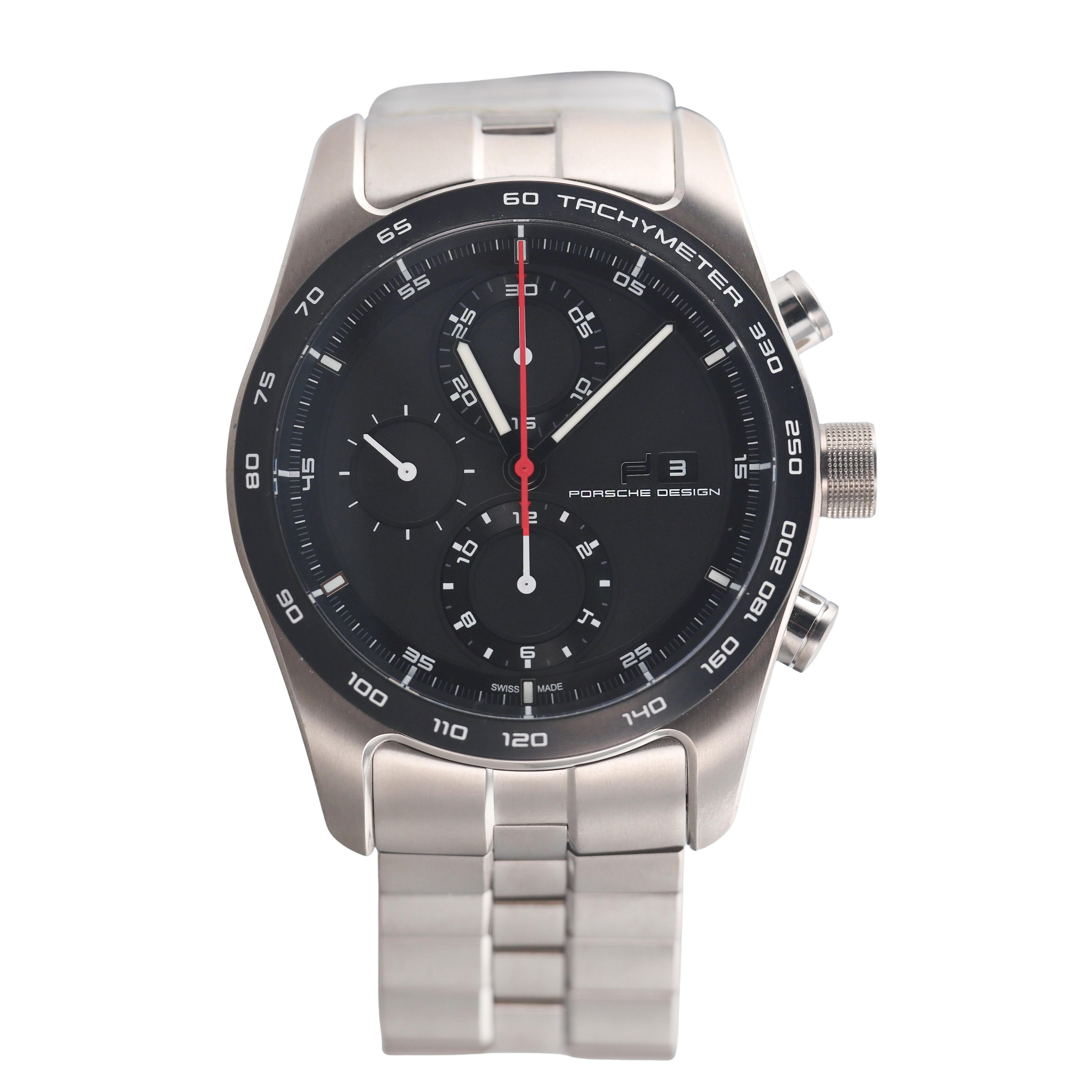 Porsche Design Chronotimer Series 1 Titanium Automatic Watch 6010