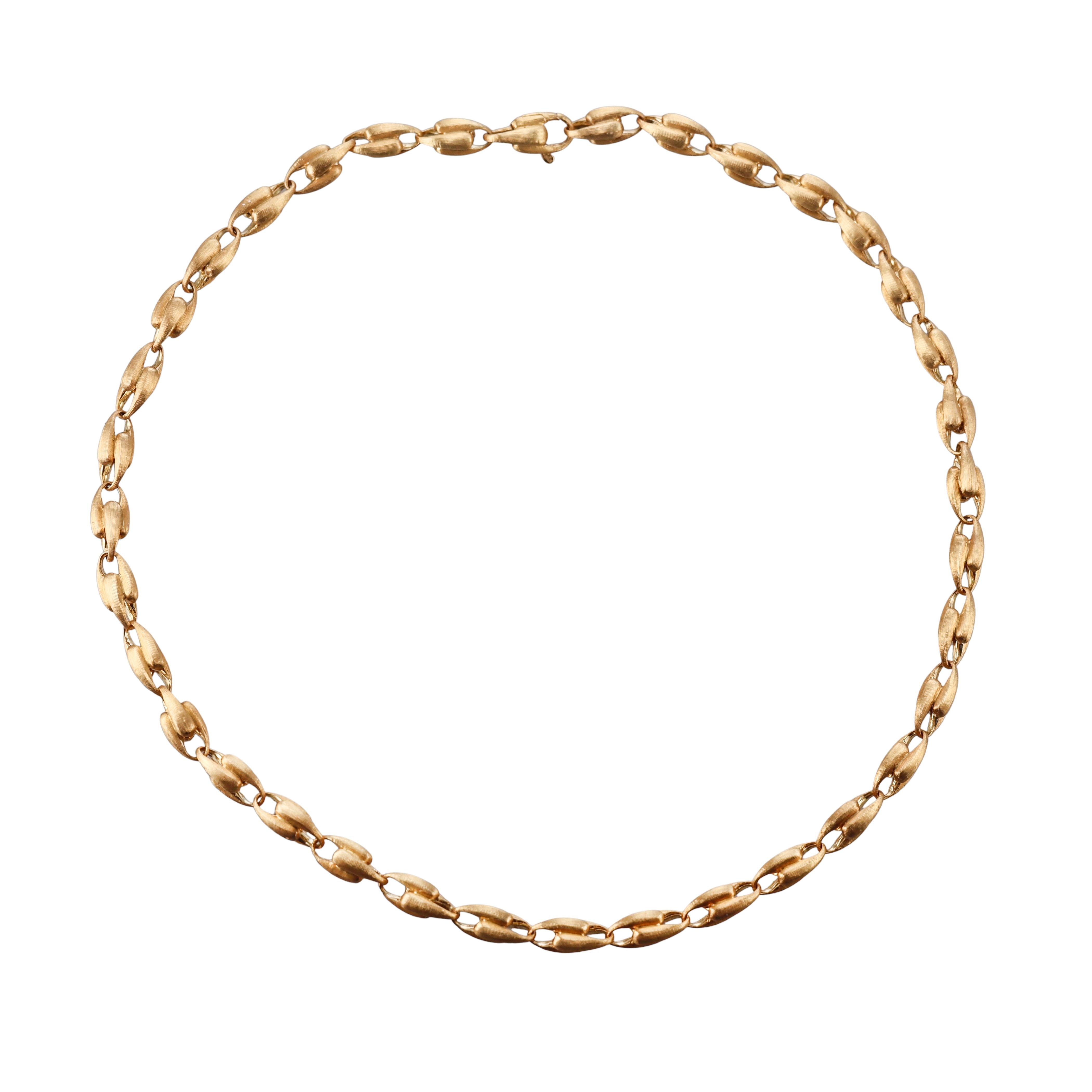 Marco Bicego Lucia Gold Link Necklace