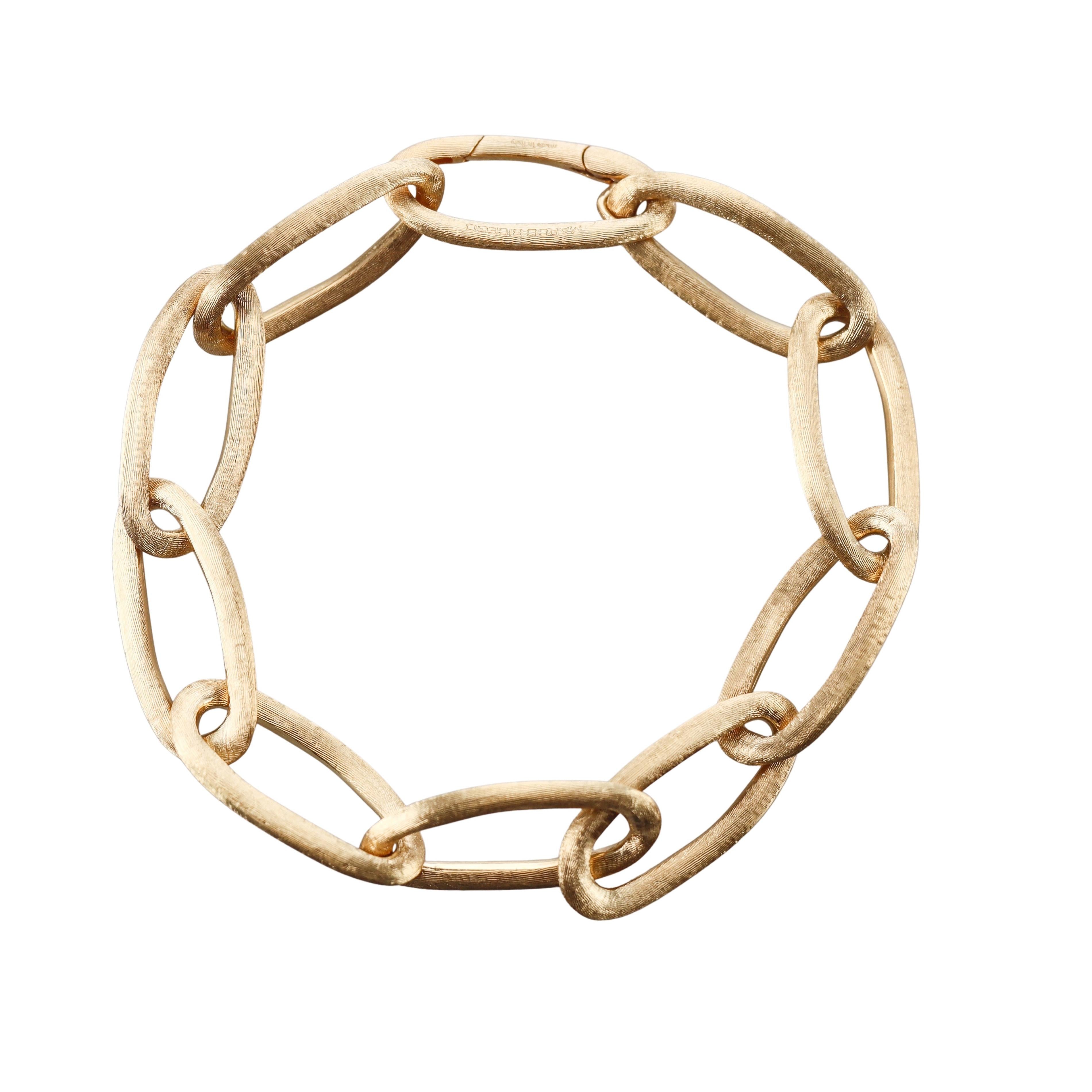 Marco Bicego Jaipur Gold Oval Link Bracelet
