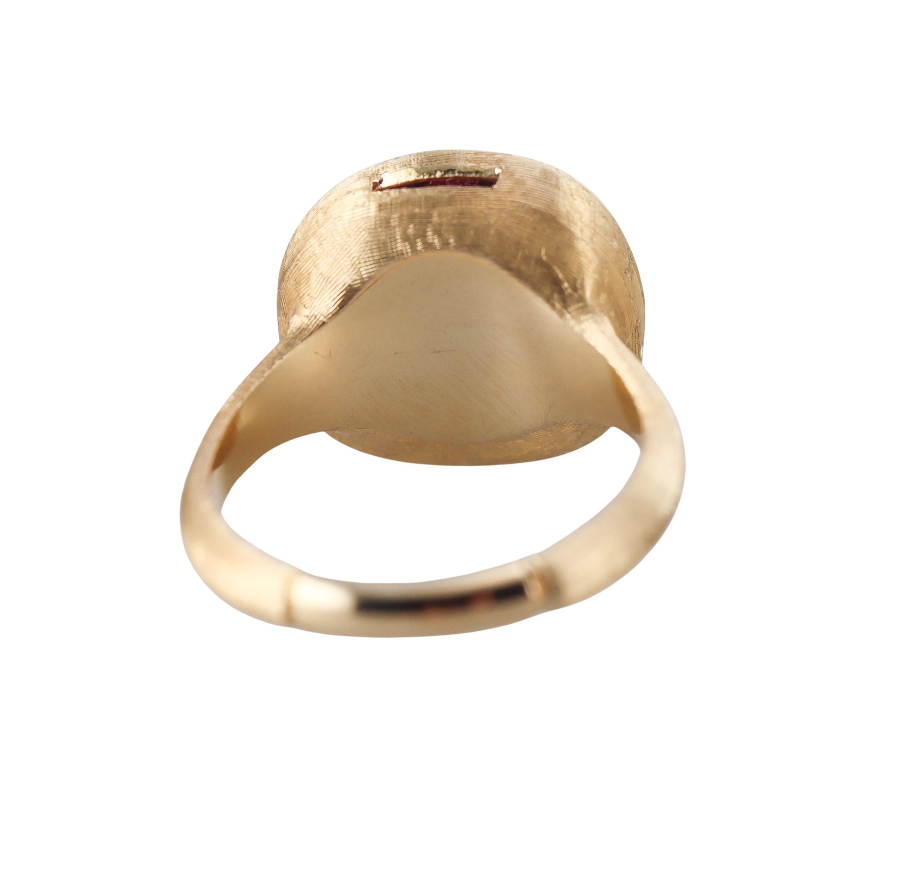 Marco Bicego Jaipur Pink Tourmaline Gold Ring
