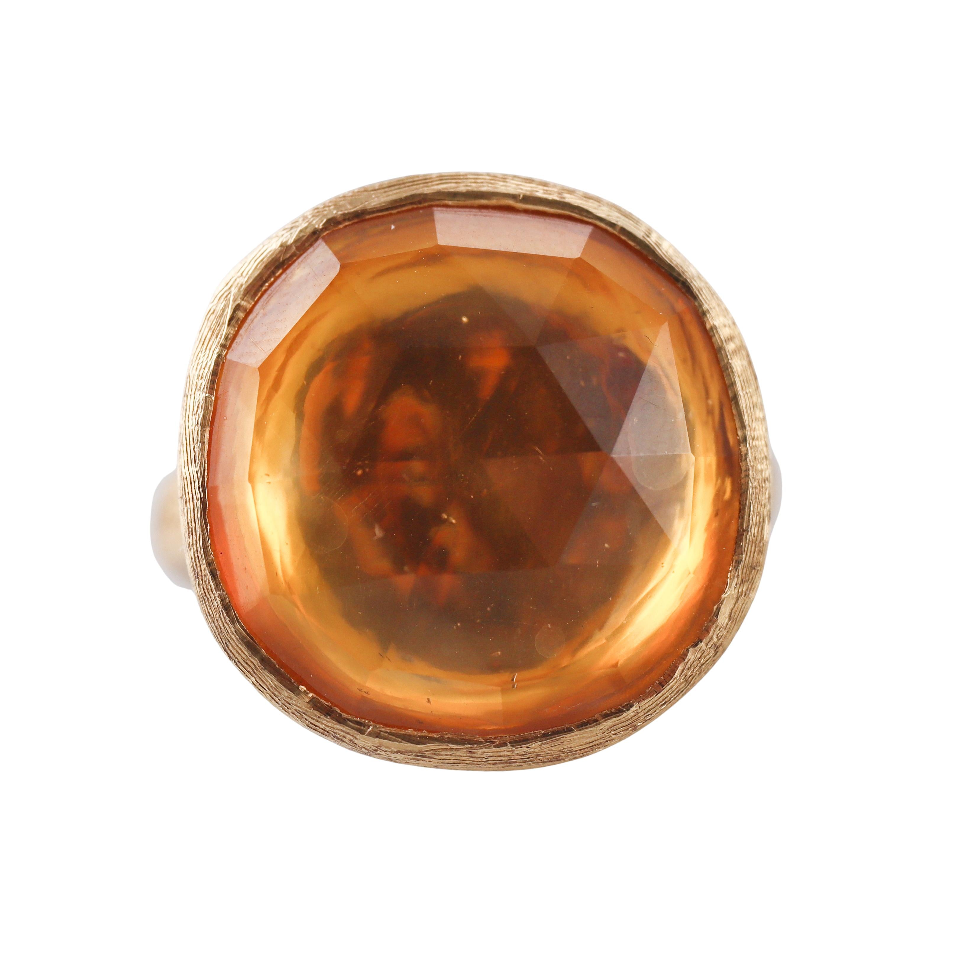 Marco Bicego Jaipur Citrine Gold Large Ring