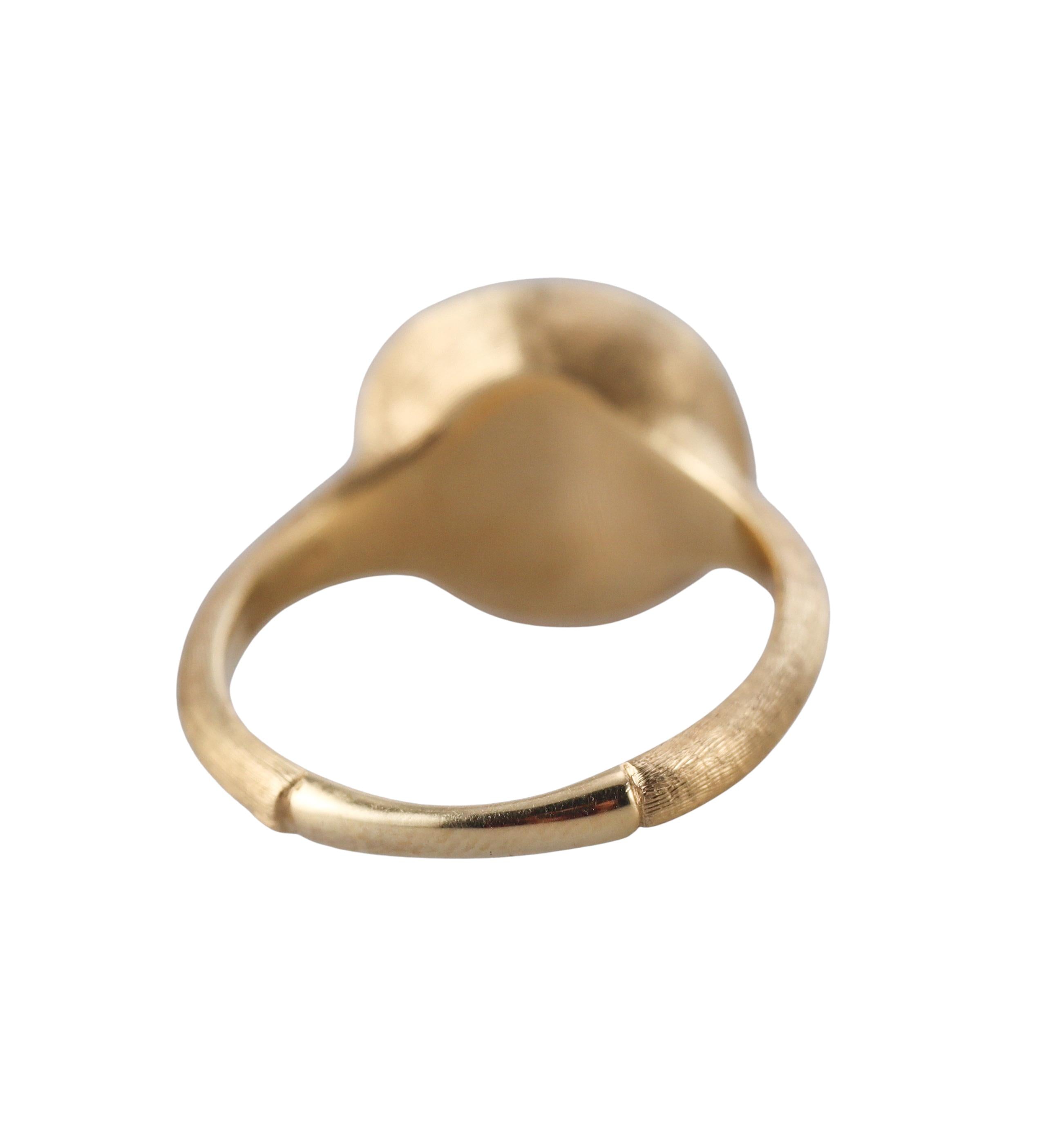 Marco Bicego Jaipur Lemon Citrine Gold Medium Ring