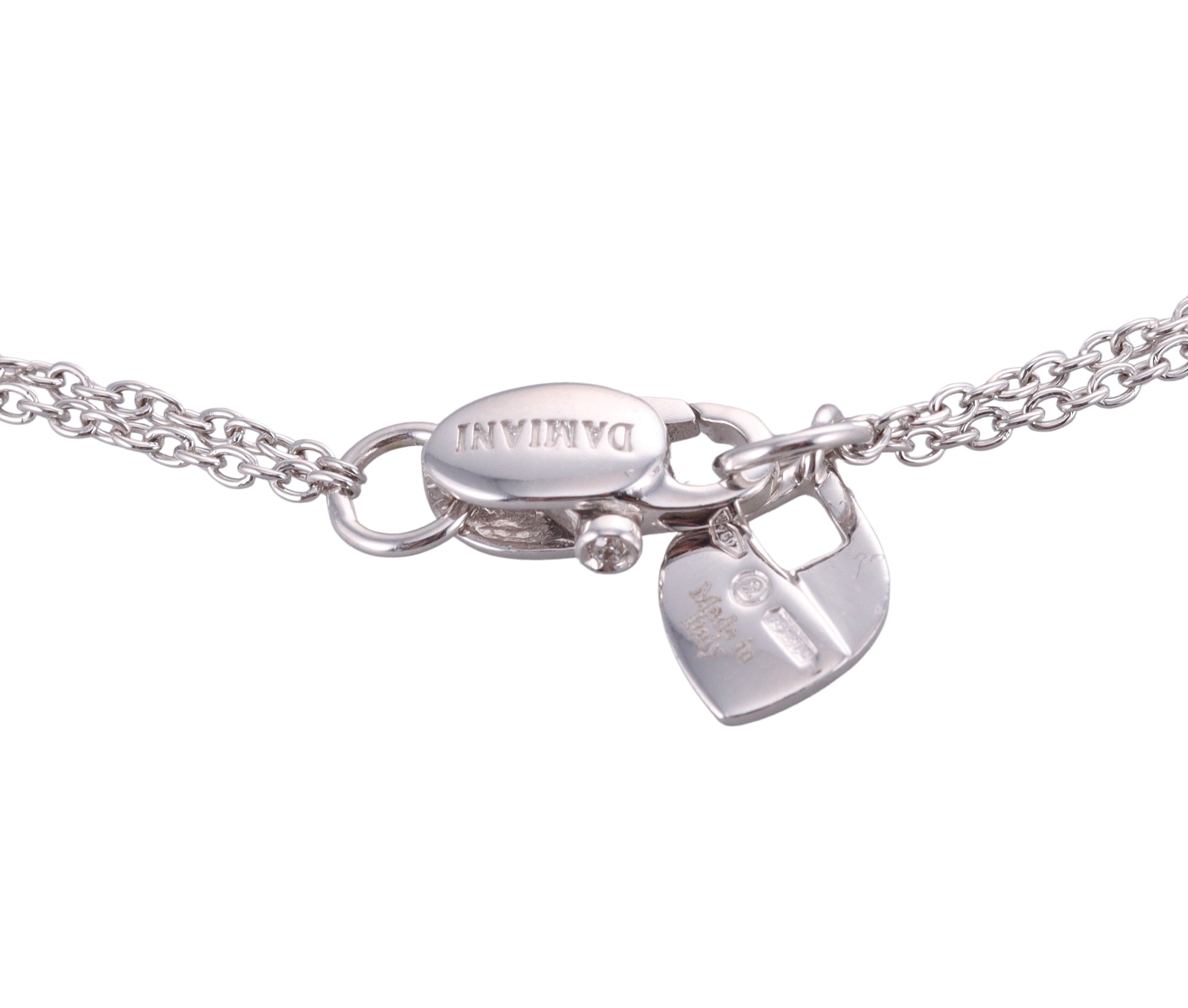 Damiani 1.72ctw Diamond 18k Gold Necklace