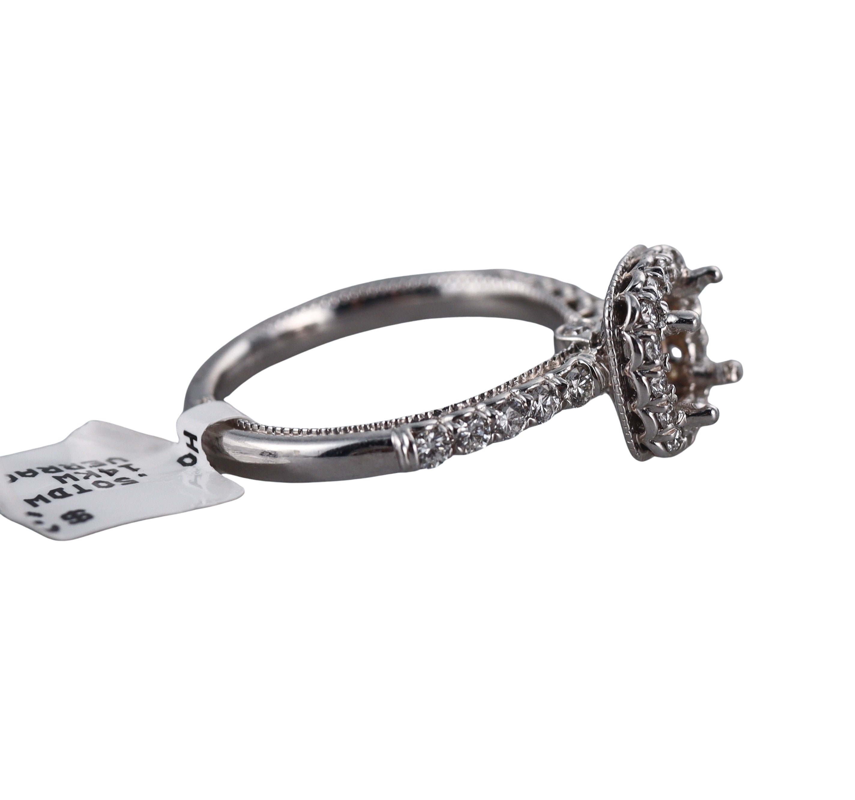Verragio Gold Diamond Engagement Ring Setting