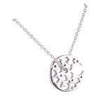 Pasquale Bruni 18k Gold Diamond Moon Pendant Necklace