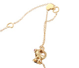 Pasquale Bruni 18k Gold Pink Sapphire Quartz Pendant Necklace