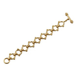 Elizabeth Locke Link Gold Toggle Bracelet