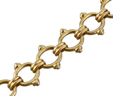 Elizabeth Locke Link Gold Toggle Bracelet