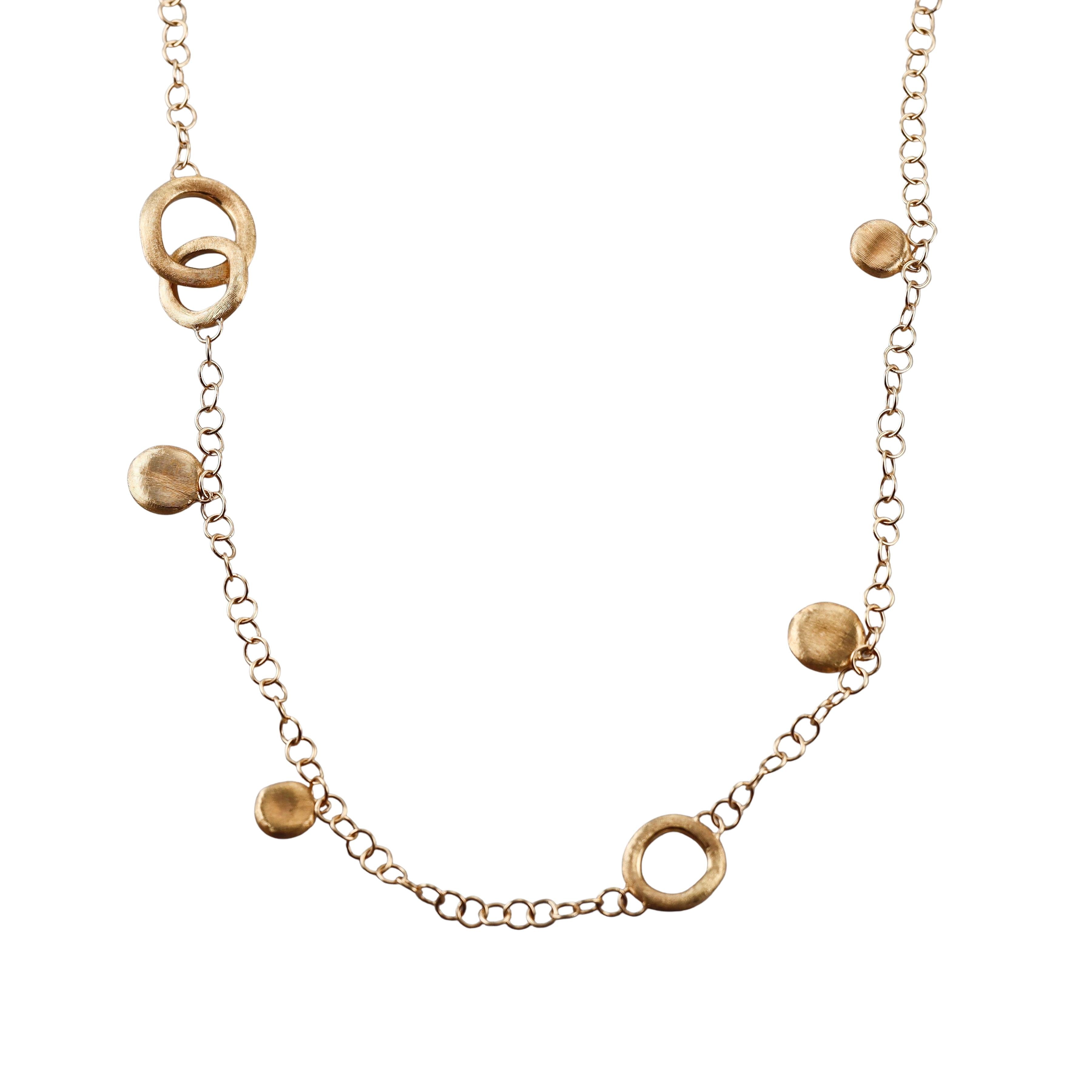 Marco Bicego Jaipur Yellow Gold Link Necklace