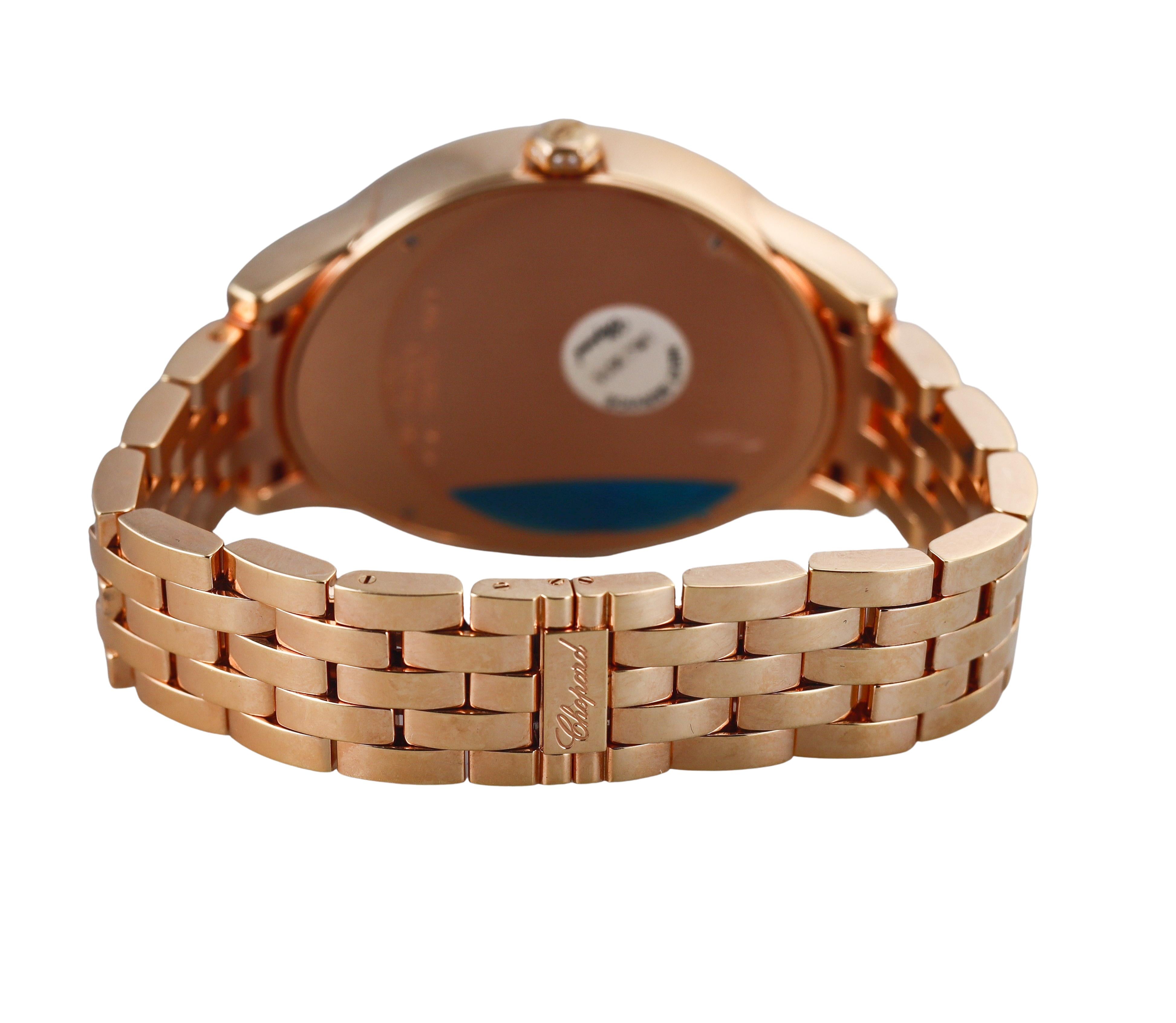 Chopard L'Heure Du Diamant Rose Gold Diamond Watch