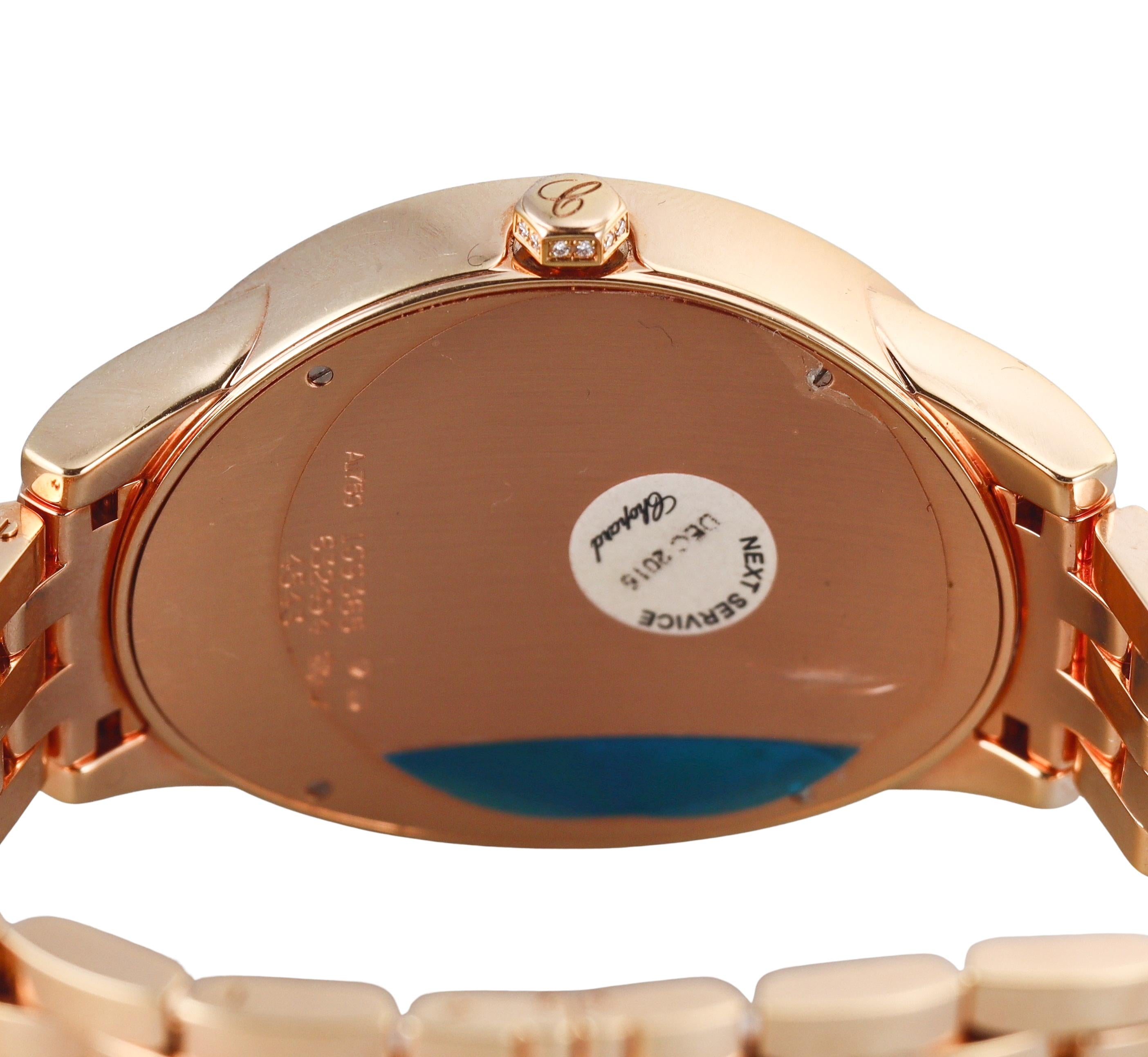 Chopard L'Heure Du Diamant Rose Gold Diamond Watch