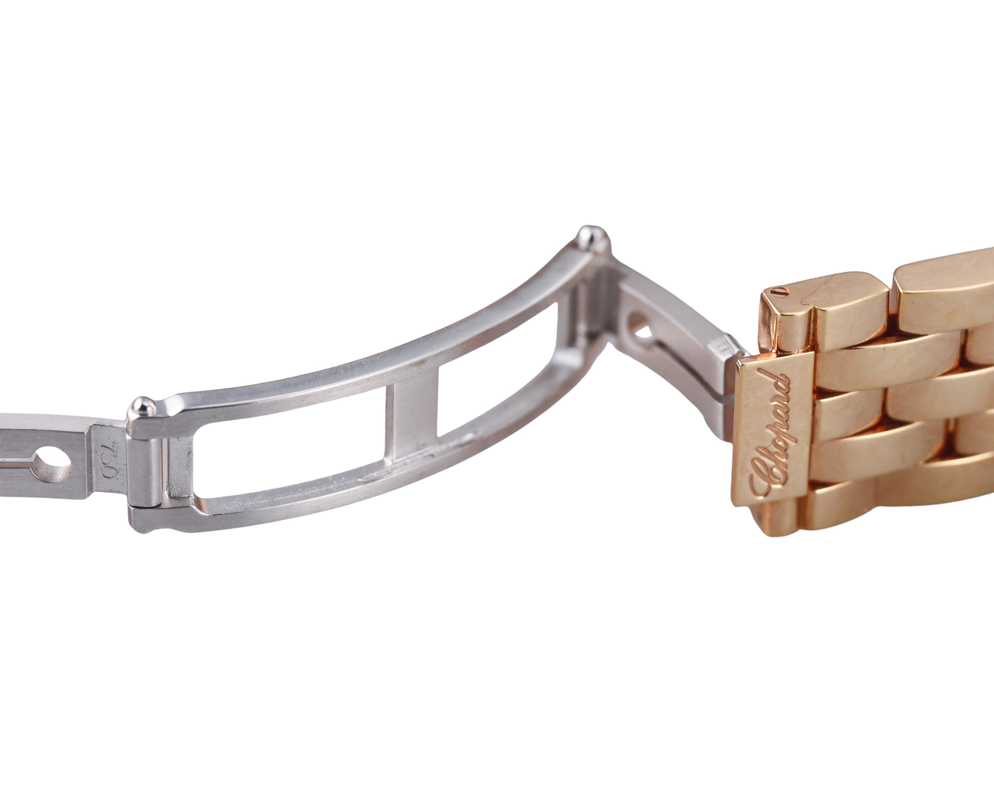 Chopard L'Heure Du Diamant Rose Gold Diamond Watch