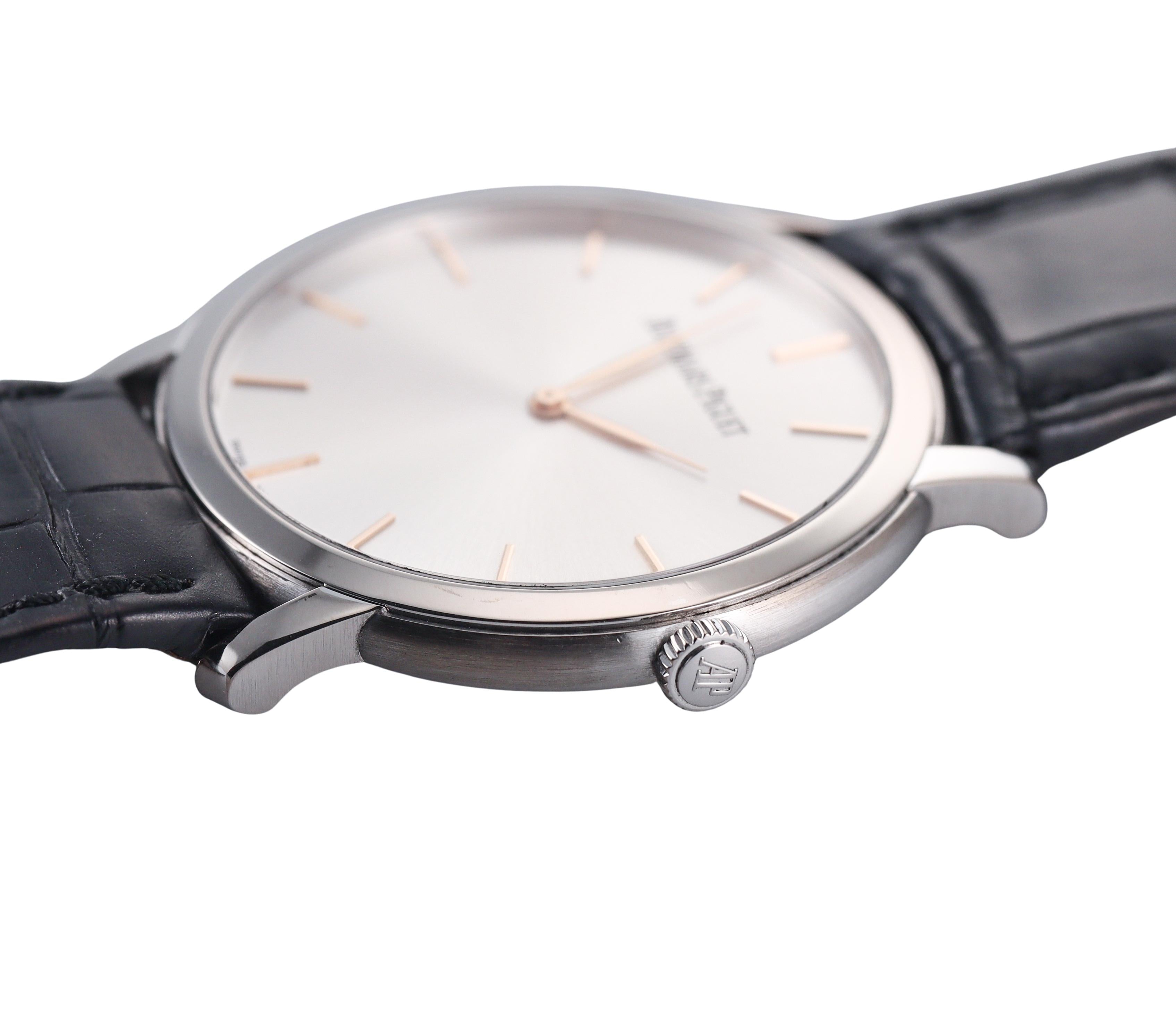 Audemars Piguet Jules 41 White Gold Extra Thin Watch 15180BC.OO.A002CR.01