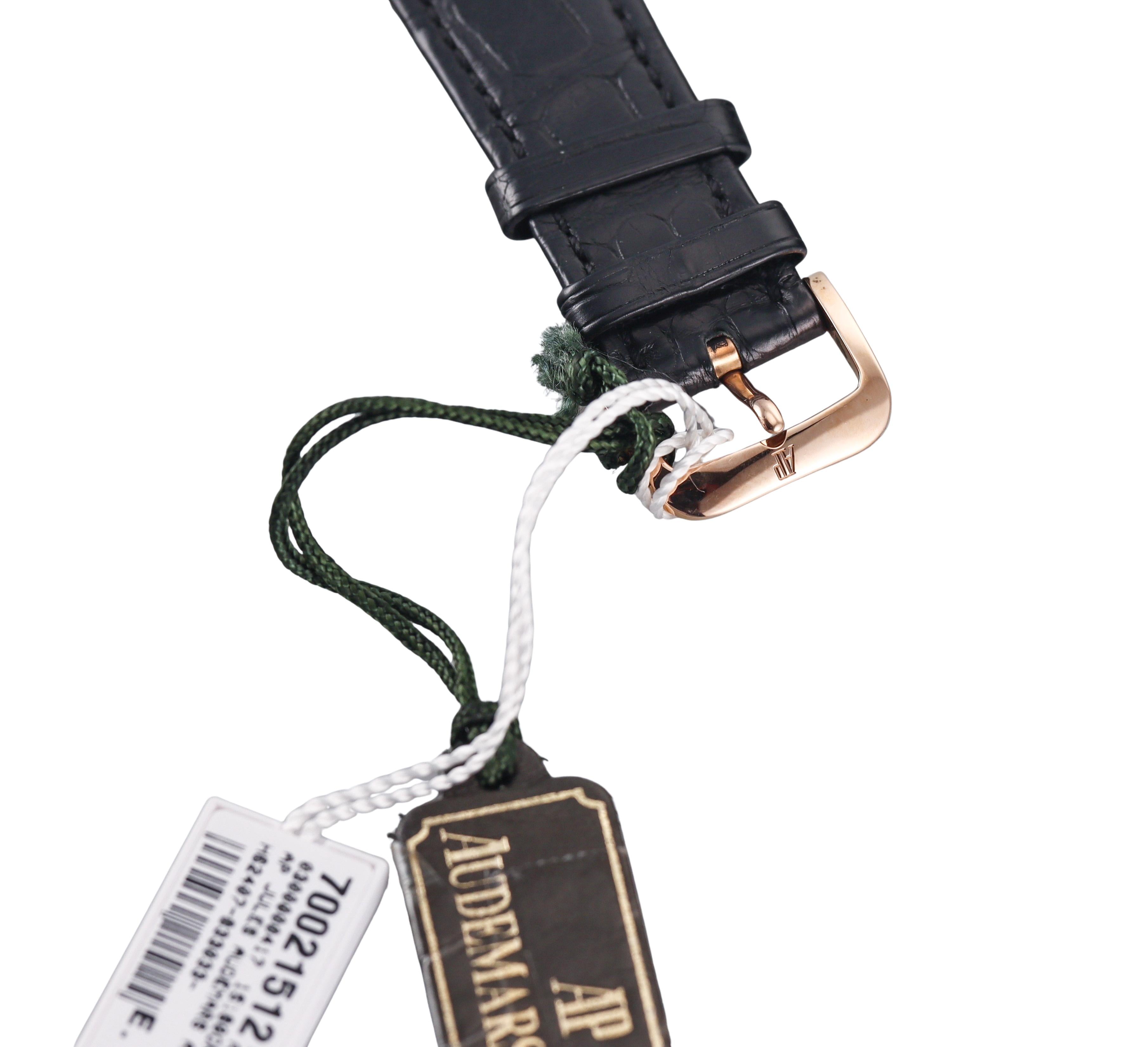 Audemars Piguet Jules 41 Rose Gold Extra Thin Watch 15180OR.OO.A002CR.01