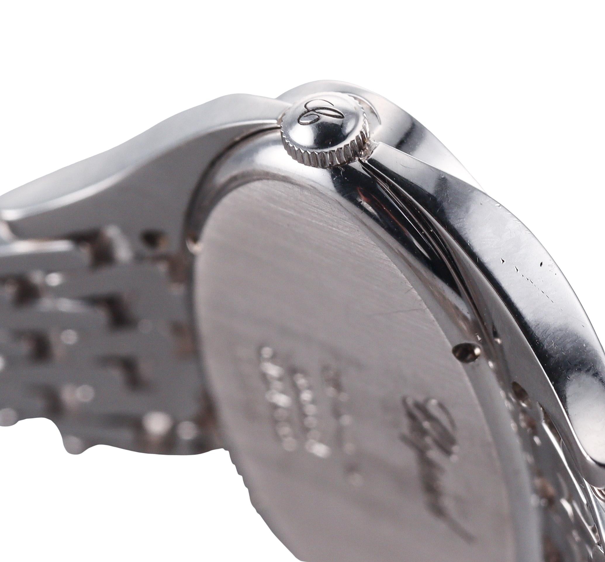 Chopard Diamond Mother of Pearl White Gold Mechanical Ladies Watch