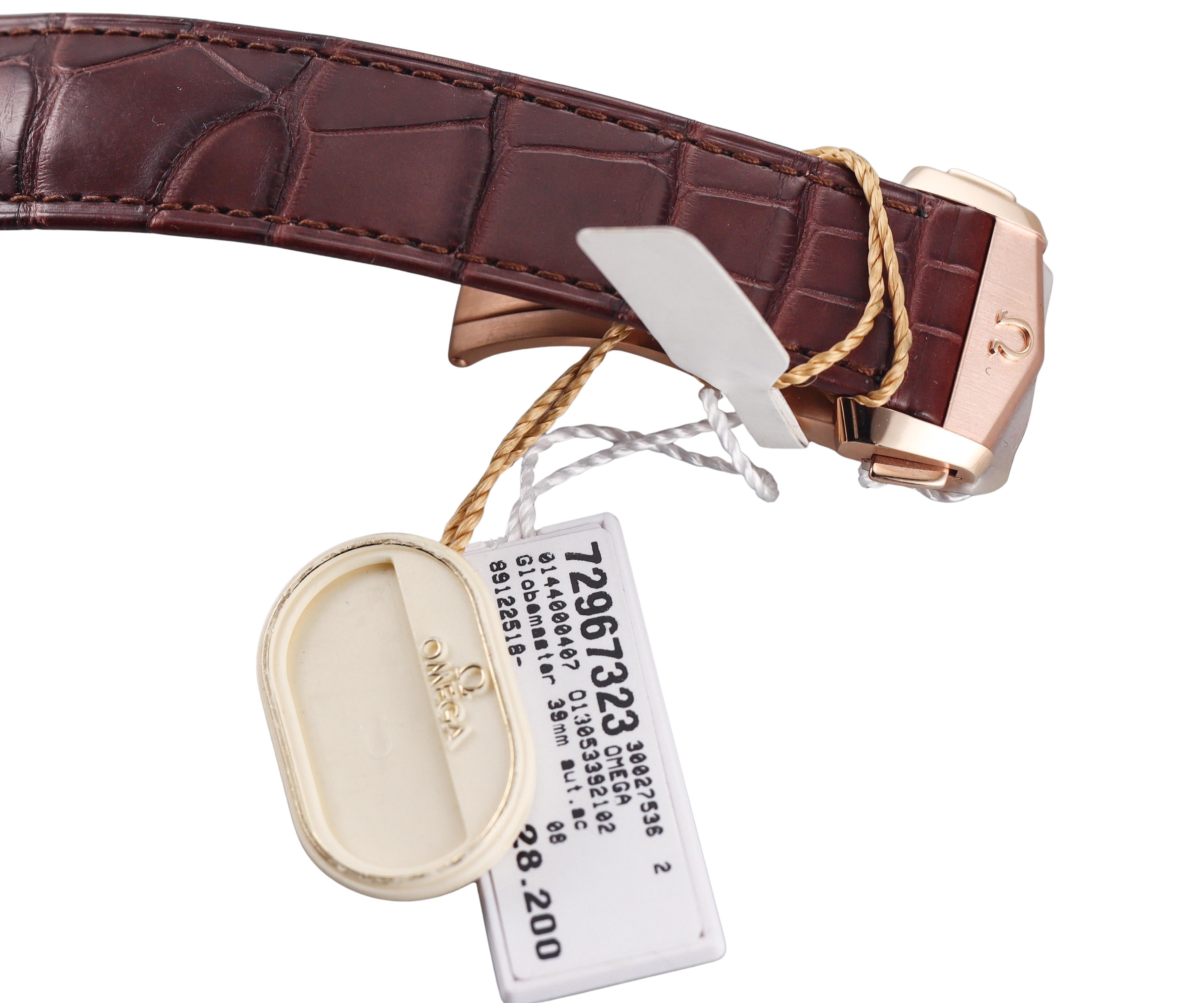 Omega Constellation Globemaster Gold Chronometer Watch 130.53.39.21.02.001