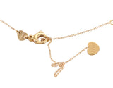 Pasquale Bruni 18k Gold Diamond Rose Quartz Pendant Charm Necklace