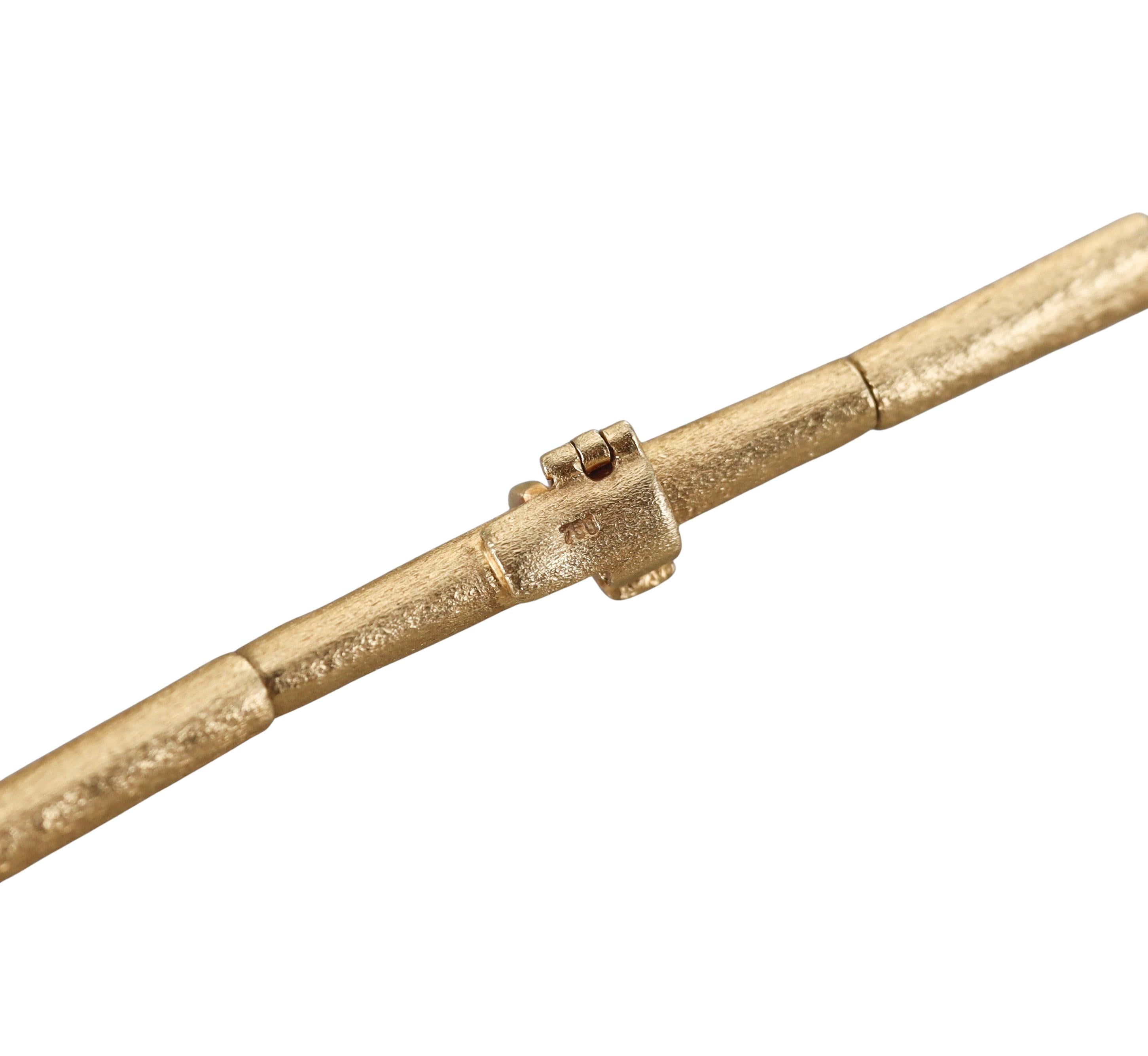 H. Stern Fluid Gold 118" Long Gold Necklace