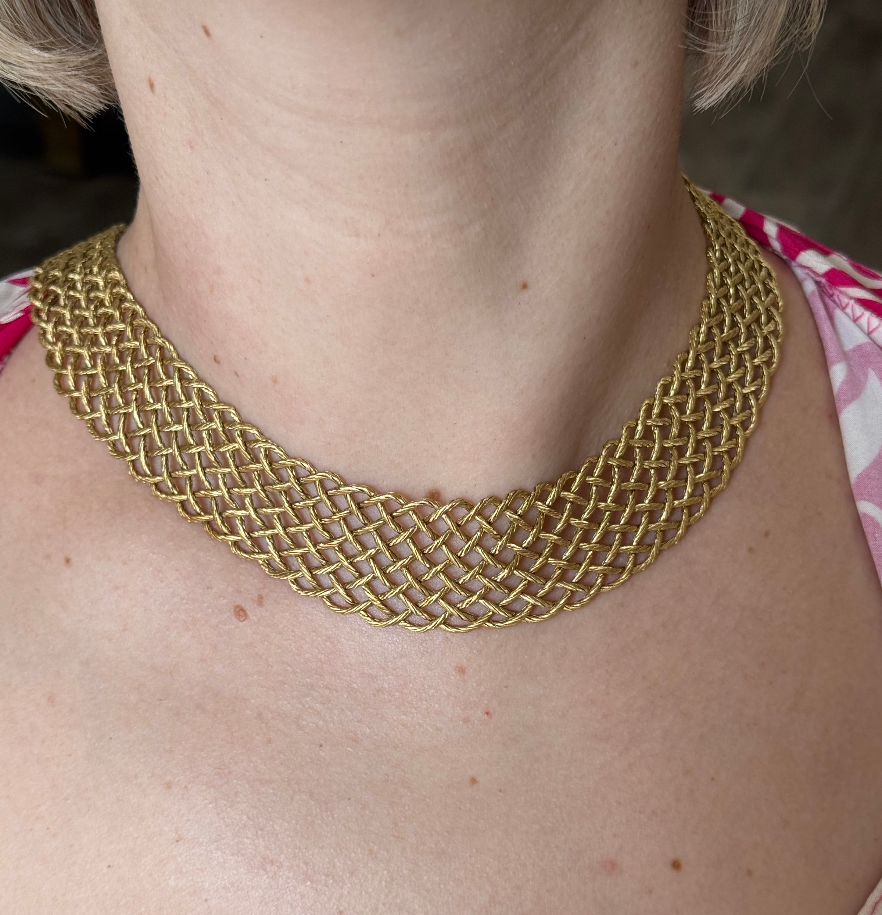 Buccellati Crepe de Chine Gold Necklace