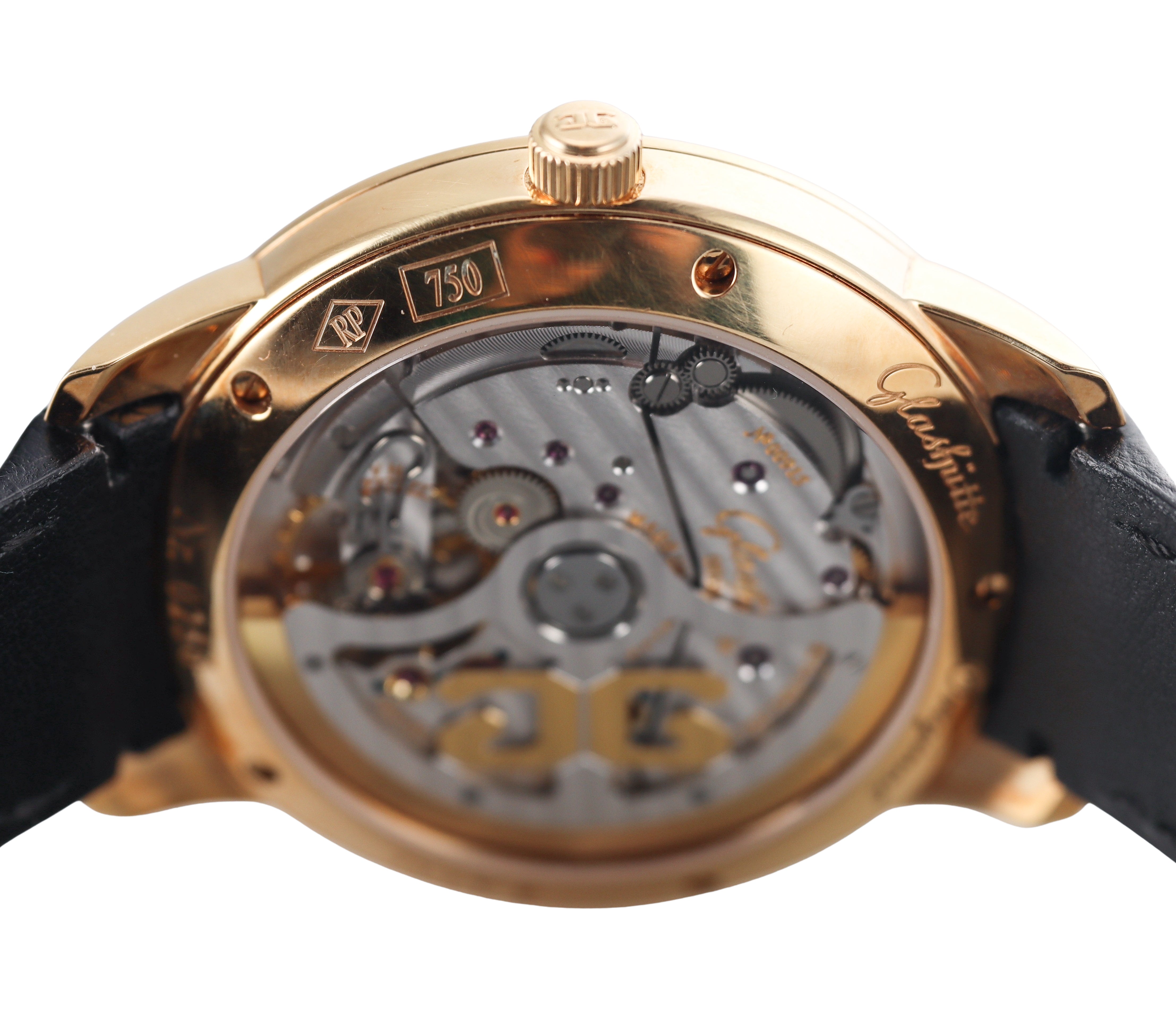 Glashütte Original Senator Meissen Rose Gold Watch 100-10-01-01-04