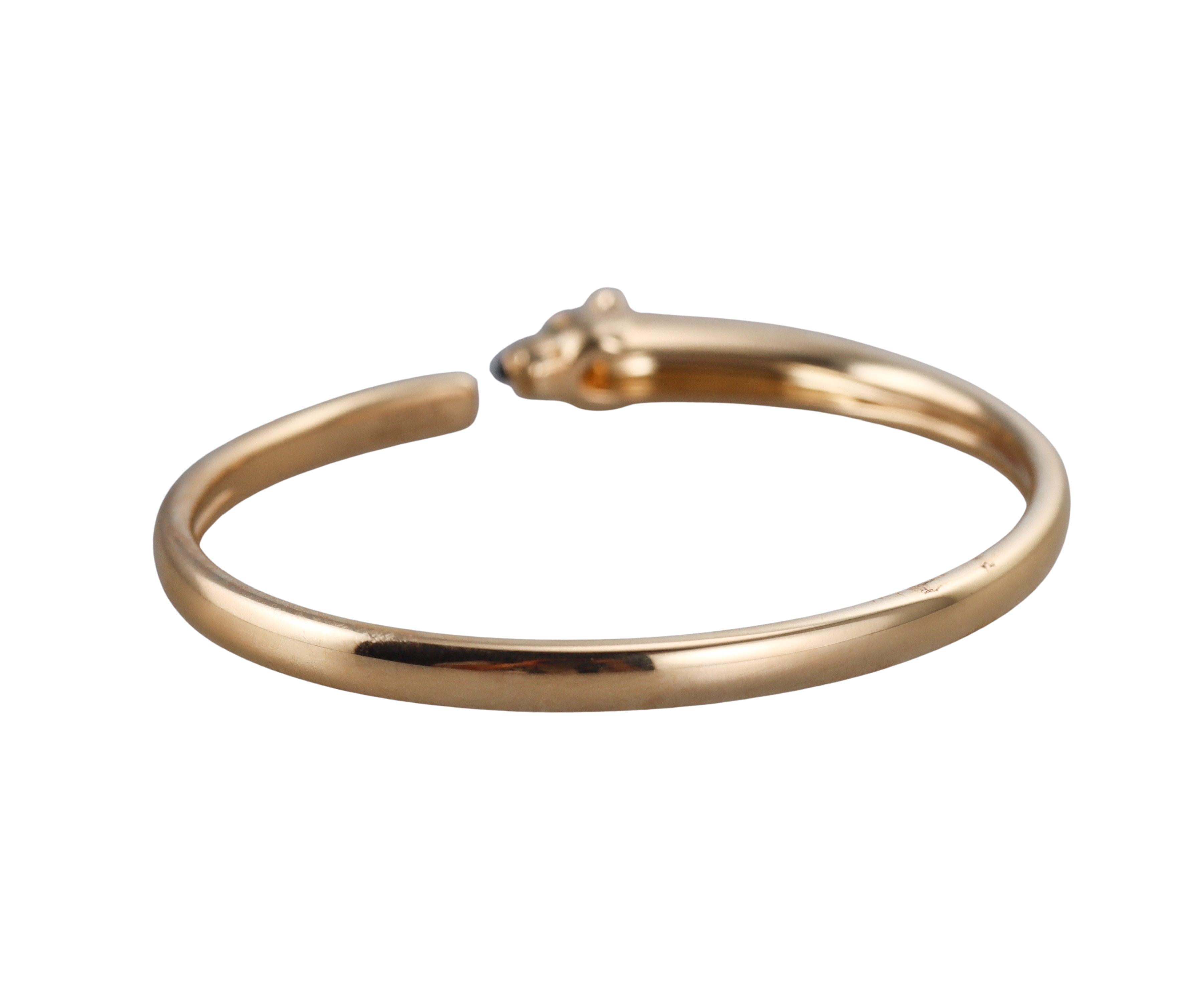 Panthere de Cartier Gold Tsavorite Bracelet