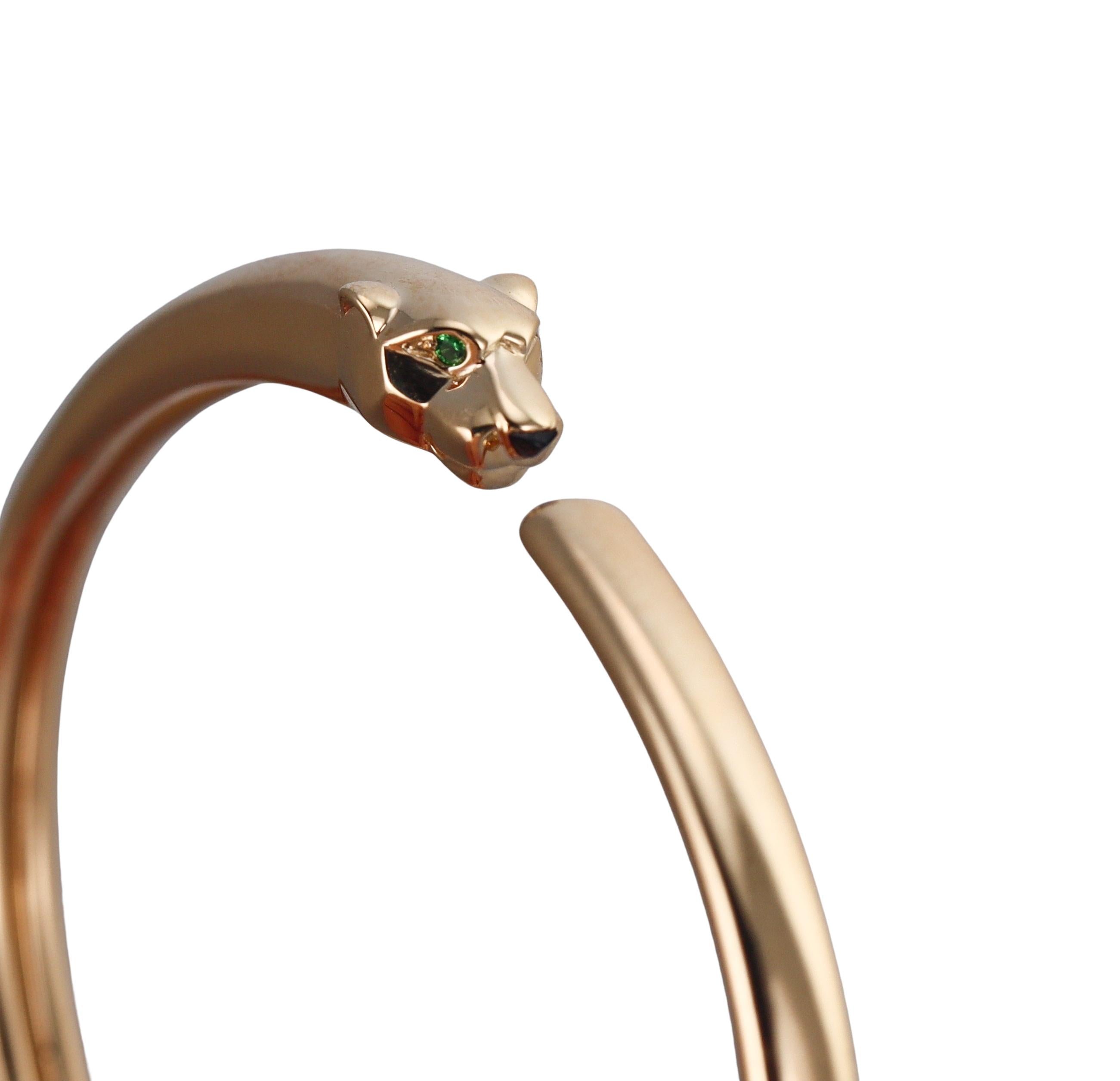 Panthere de Cartier Gold Tsavorite Bracelet