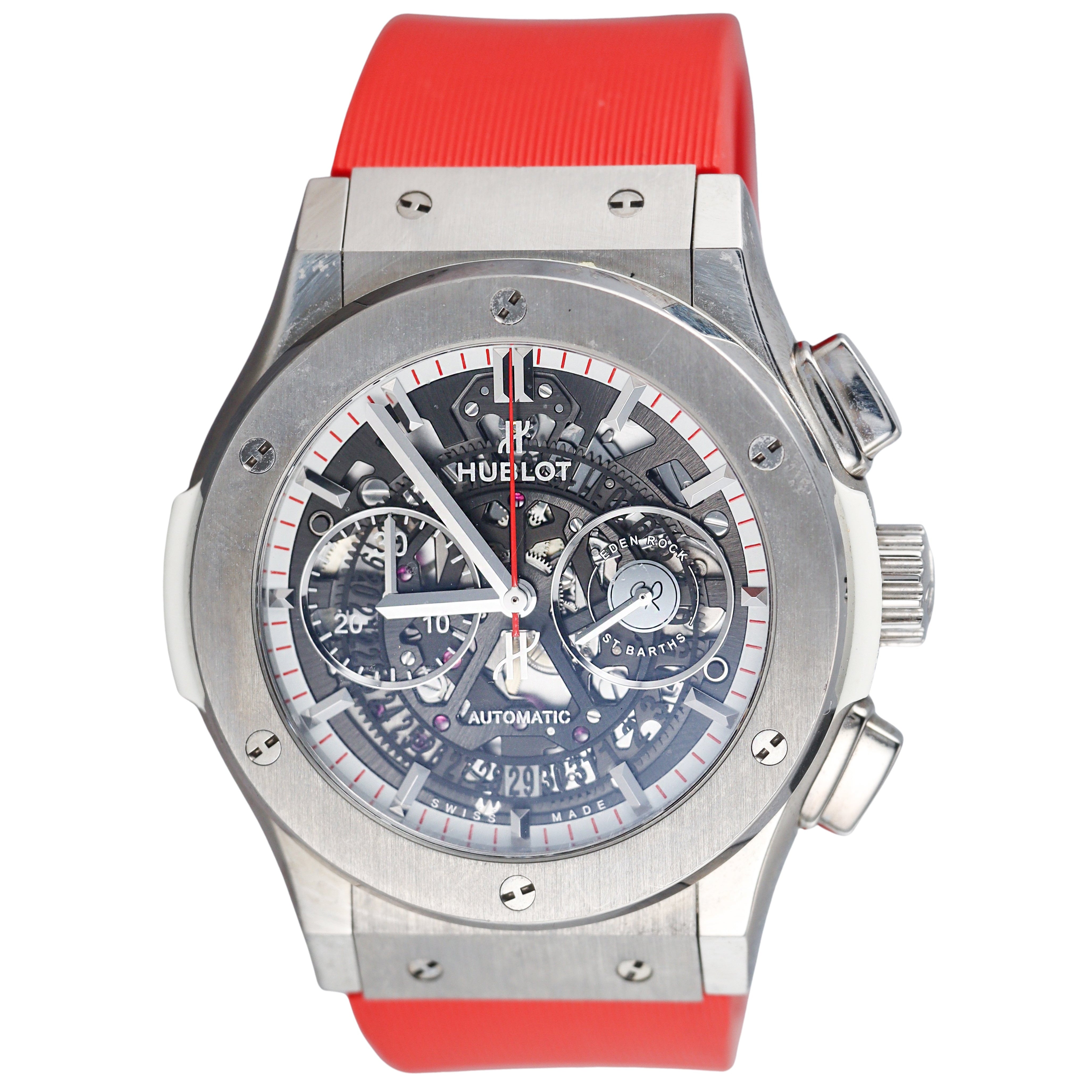 Hublot Classic Fusion Aerofusion 45mm Titanium Eden Rock Watch 525.NE.0123.LR.ERS19