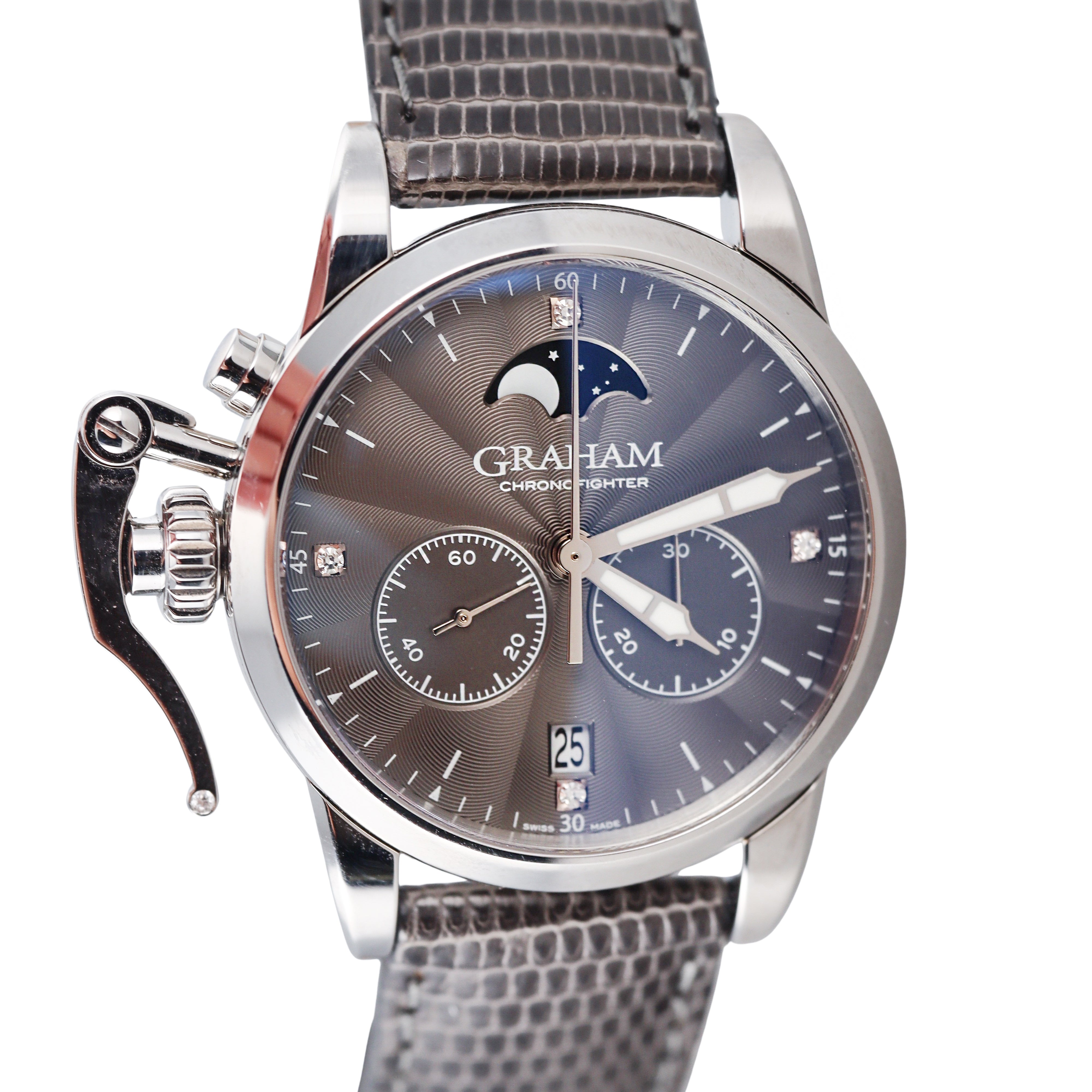 Graham Chronofighter Diamond Moon Phase Watch 2CXBS.B04A
