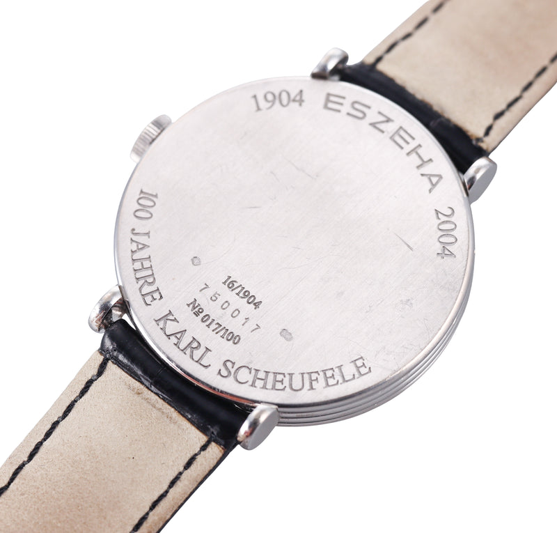 Chopard Eszeha 100 Jahre Karl Scheufele Limited Ed. White Gold Watch 16/1904