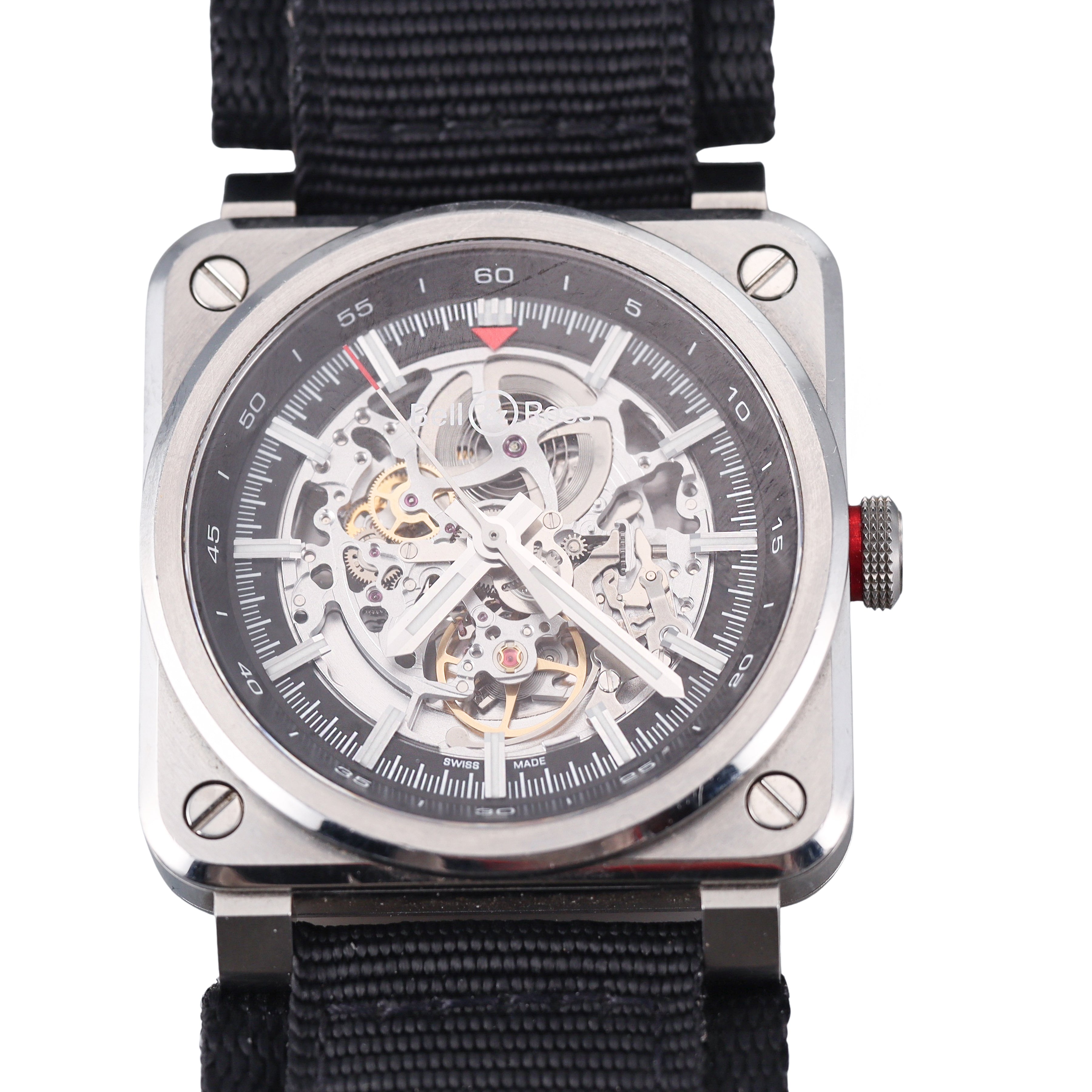 Bell & Ross BR03-92 AERO-GT Skeletonized 42mm Steel Men's Watch