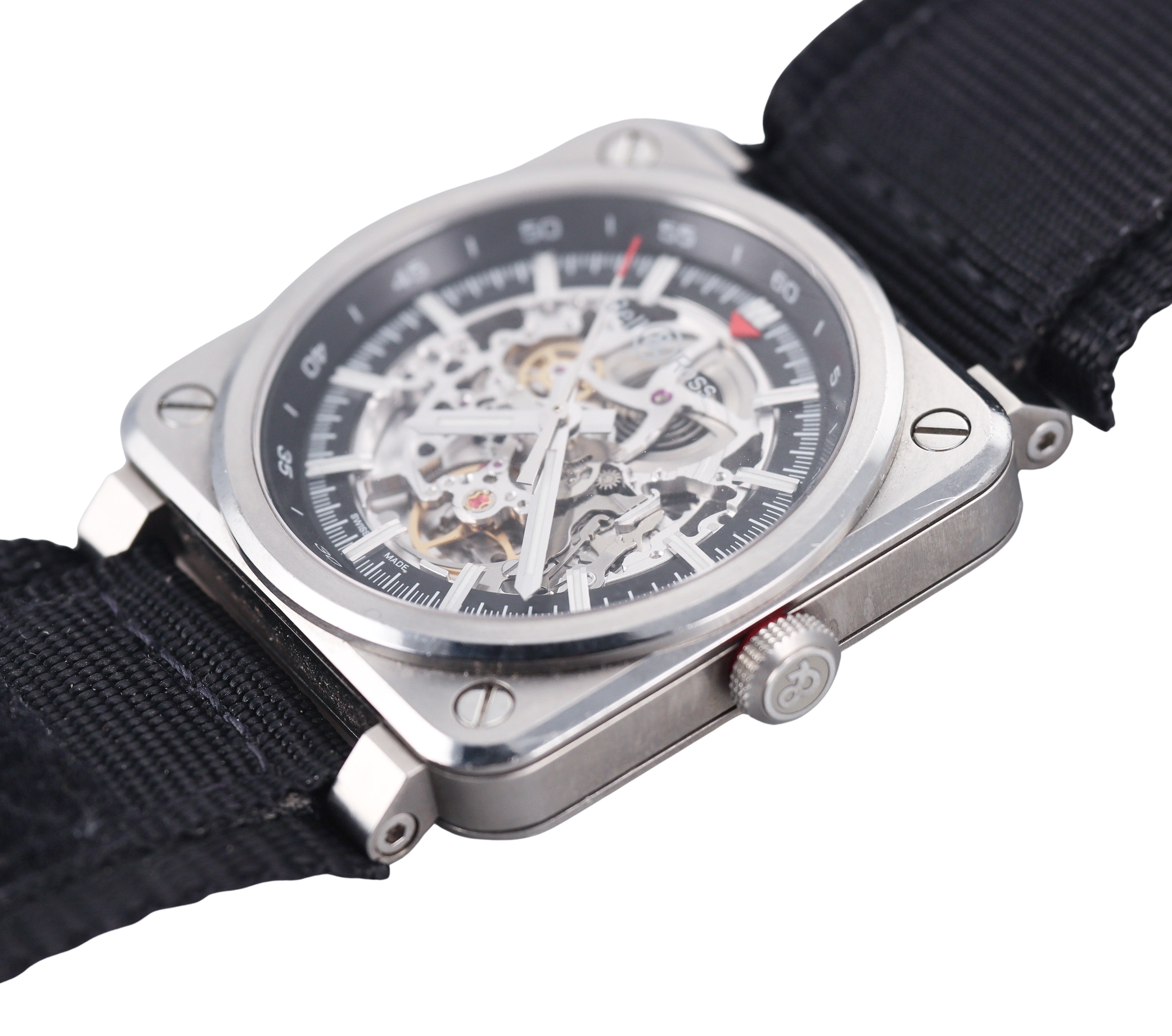 Bell & Ross BR03-92 AERO-GT Skeletonized 42mm Steel Men's Watch