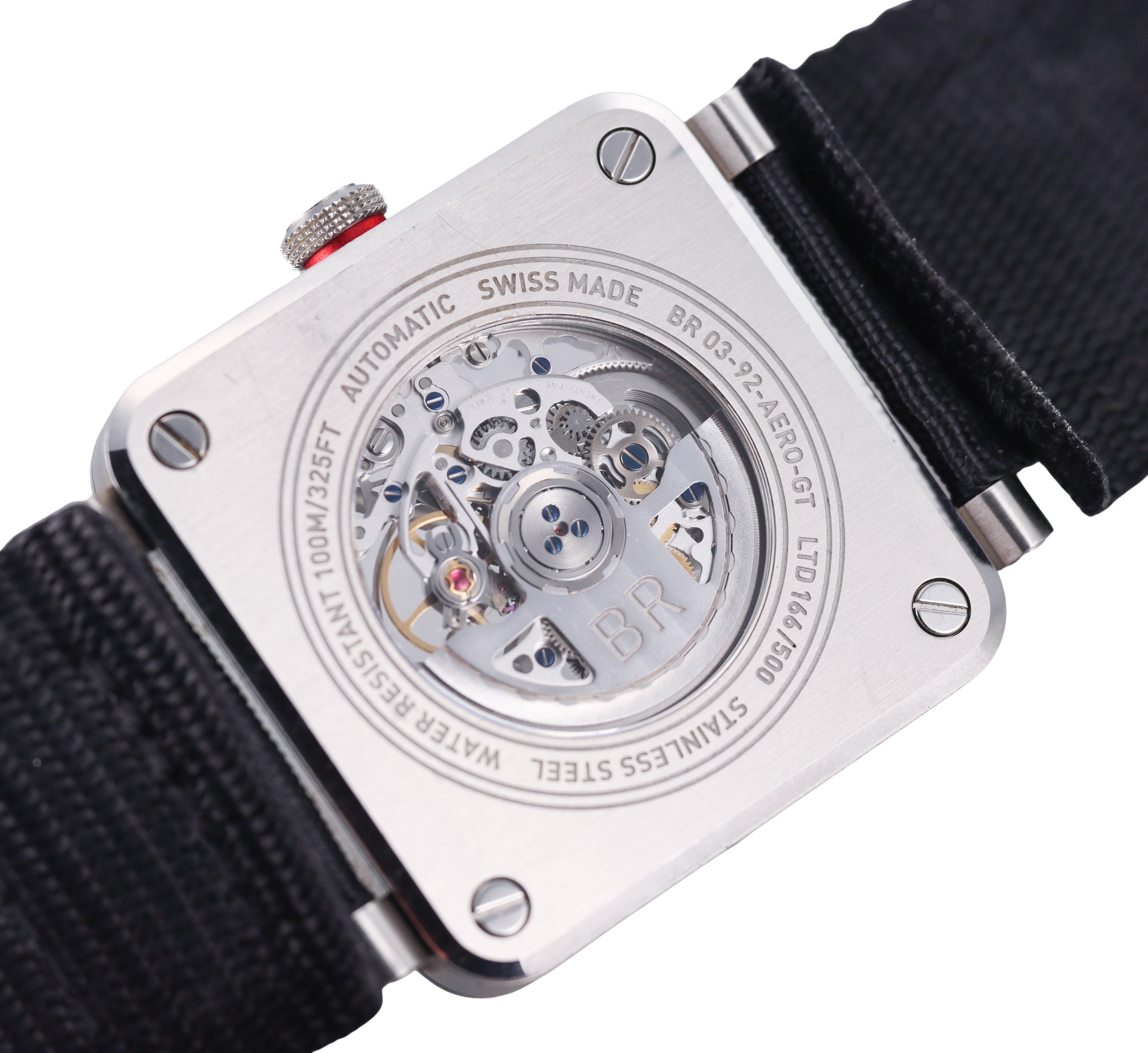 Bell & Ross BR03-92 AERO-GT Skeletonized 42mm Steel Men's Watch