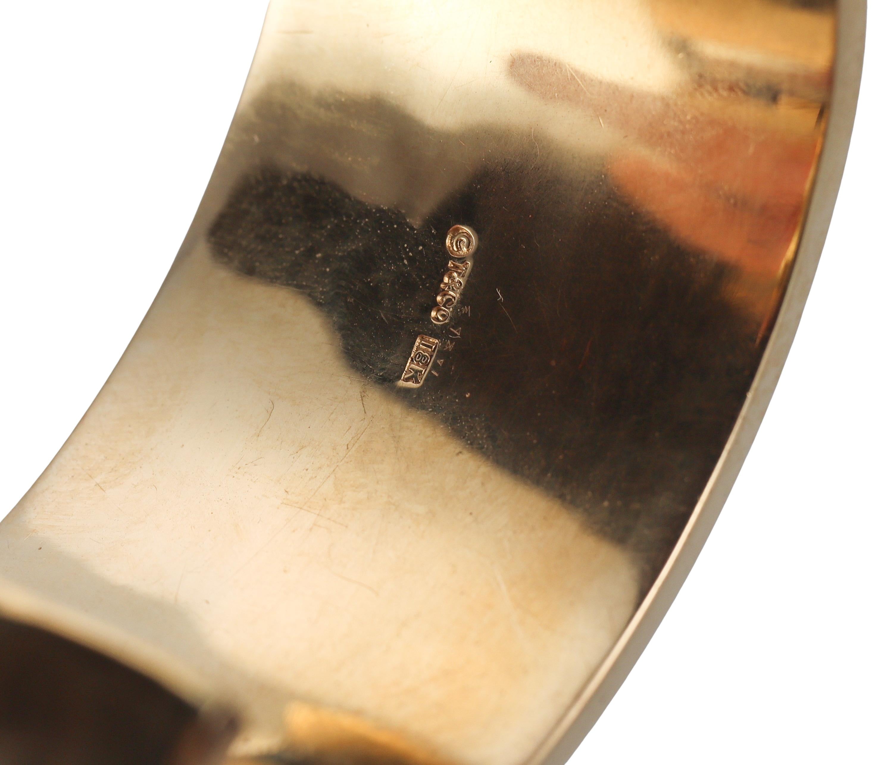 Tiffany & Co Angela Cummings Inlay Opal Lapis Coral Gold Bracelet