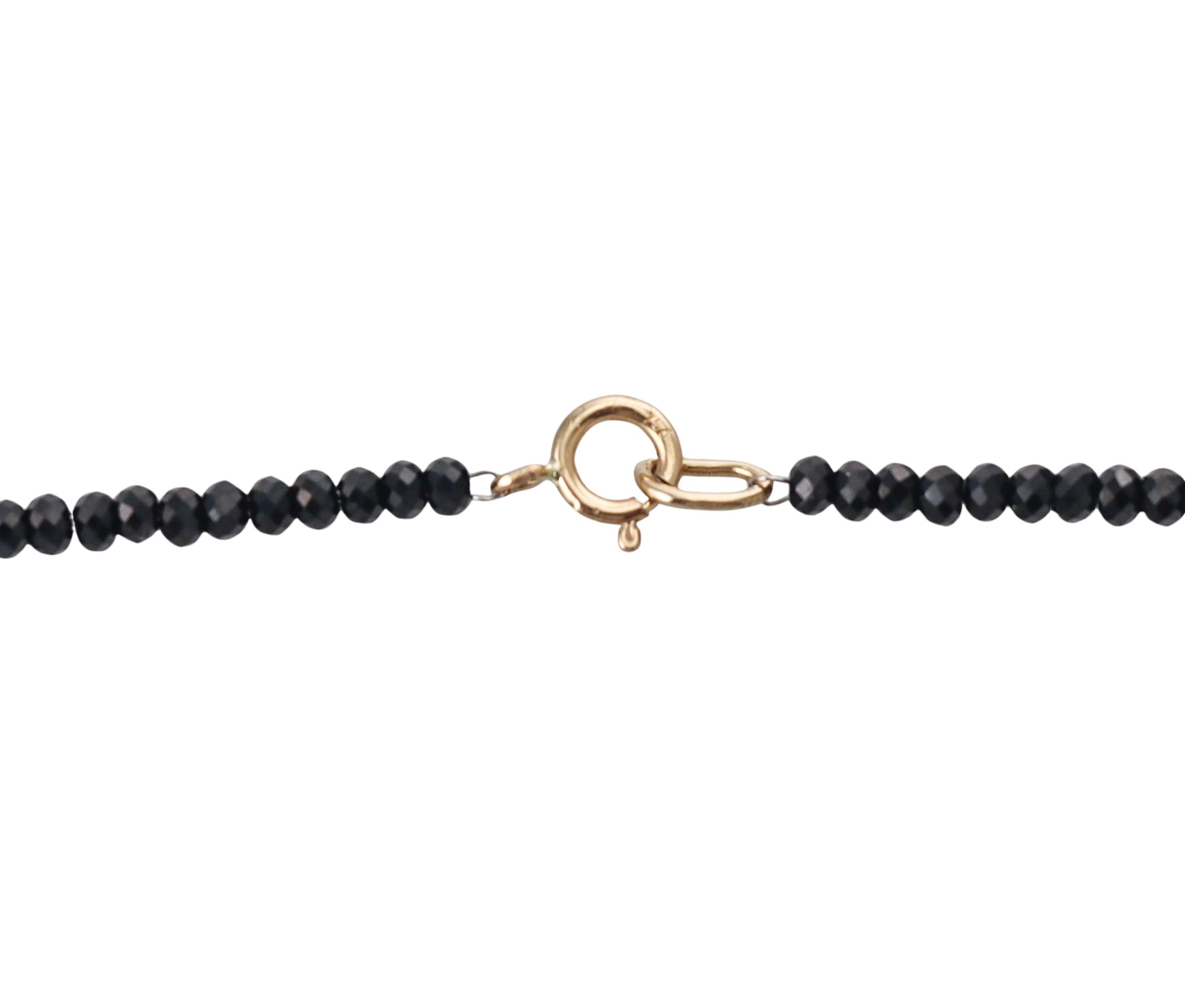 Mastrogioielli Gold Spinel Zodiac Scorpio Charm Necklace