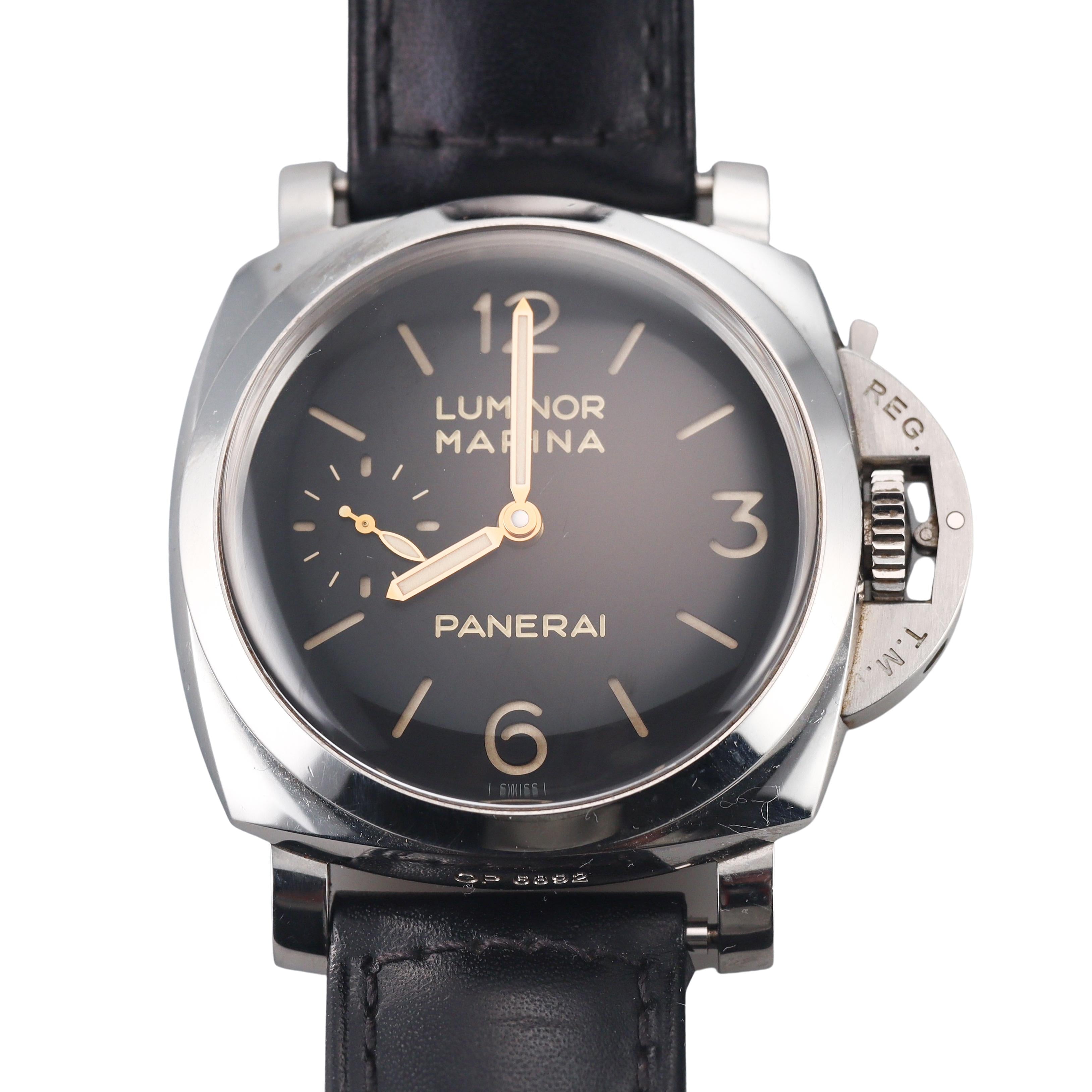 Panerai Luminor Marina Steel Watch PAM00422