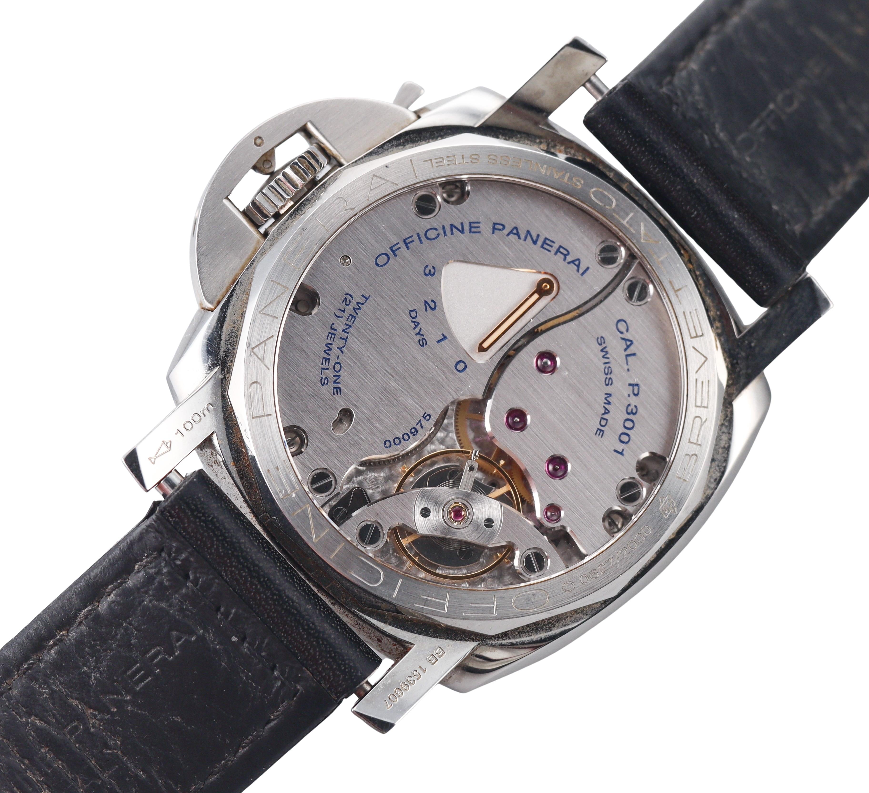 Panerai Luminor Marina Steel Watch PAM00422