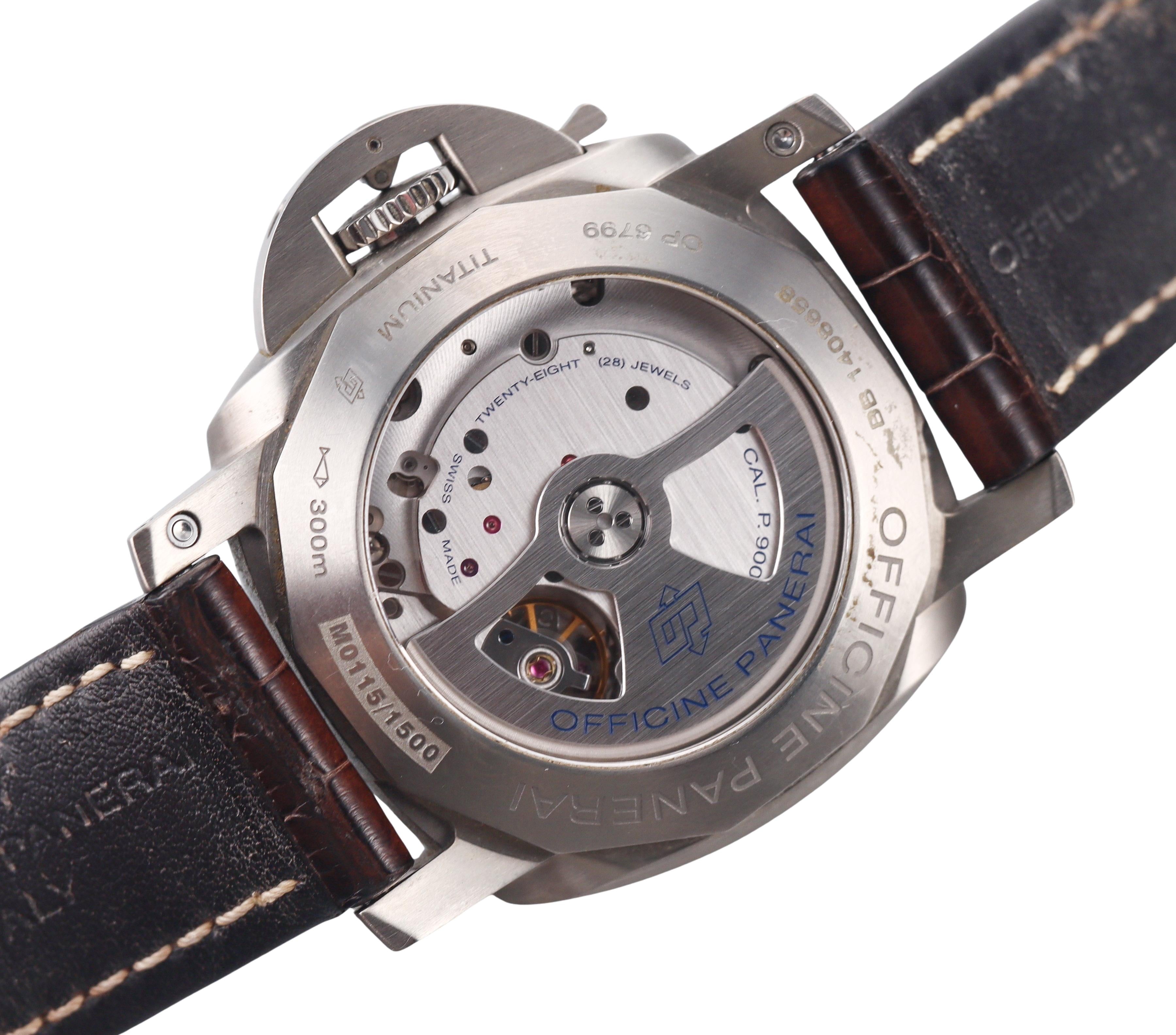 Panerai Luminor Marina 1950 3 Days Titanium Watch PAM00351