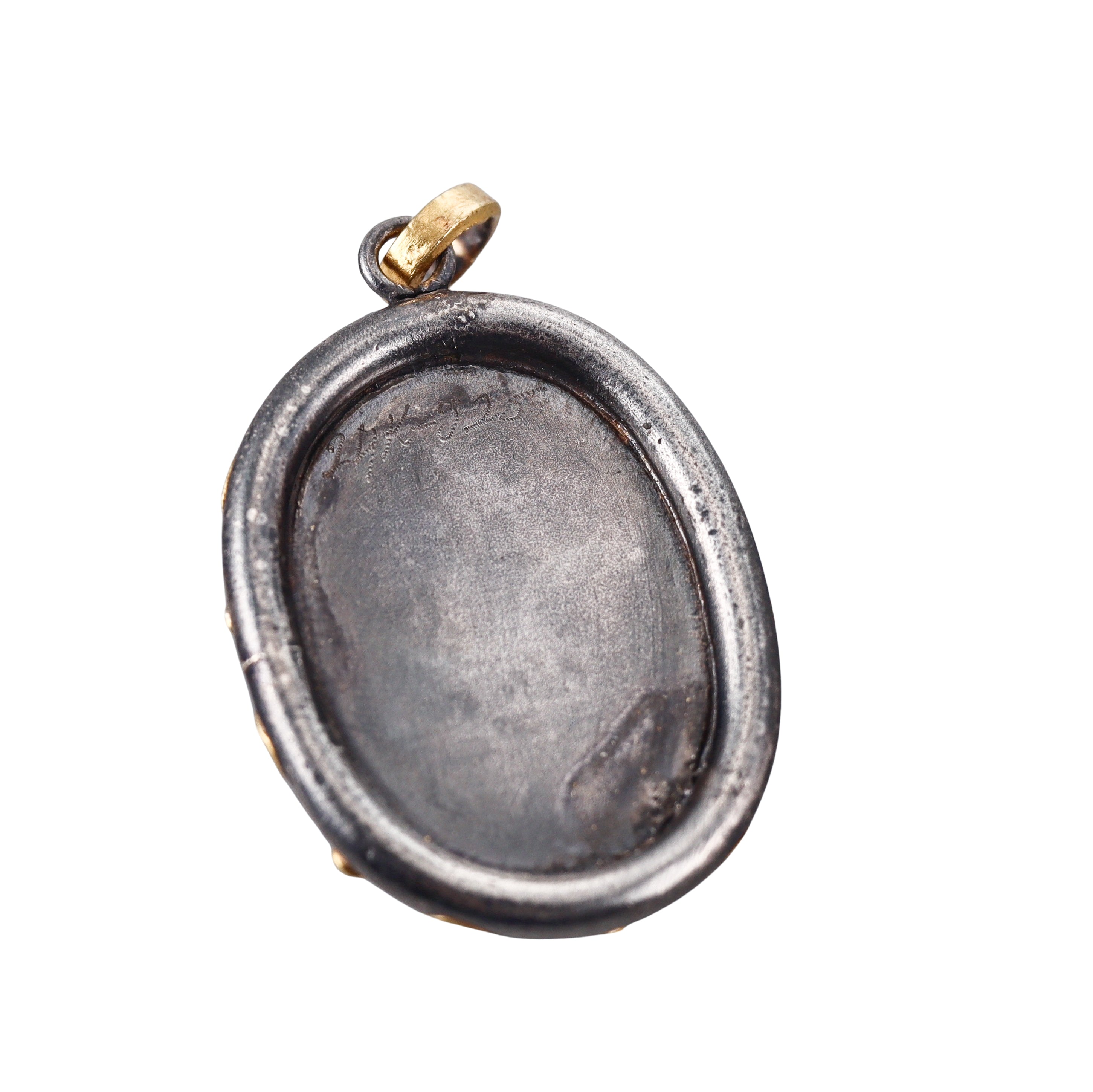 Ancient Inspired Gold Silver Diamond Athena's Owl Pendant Charm