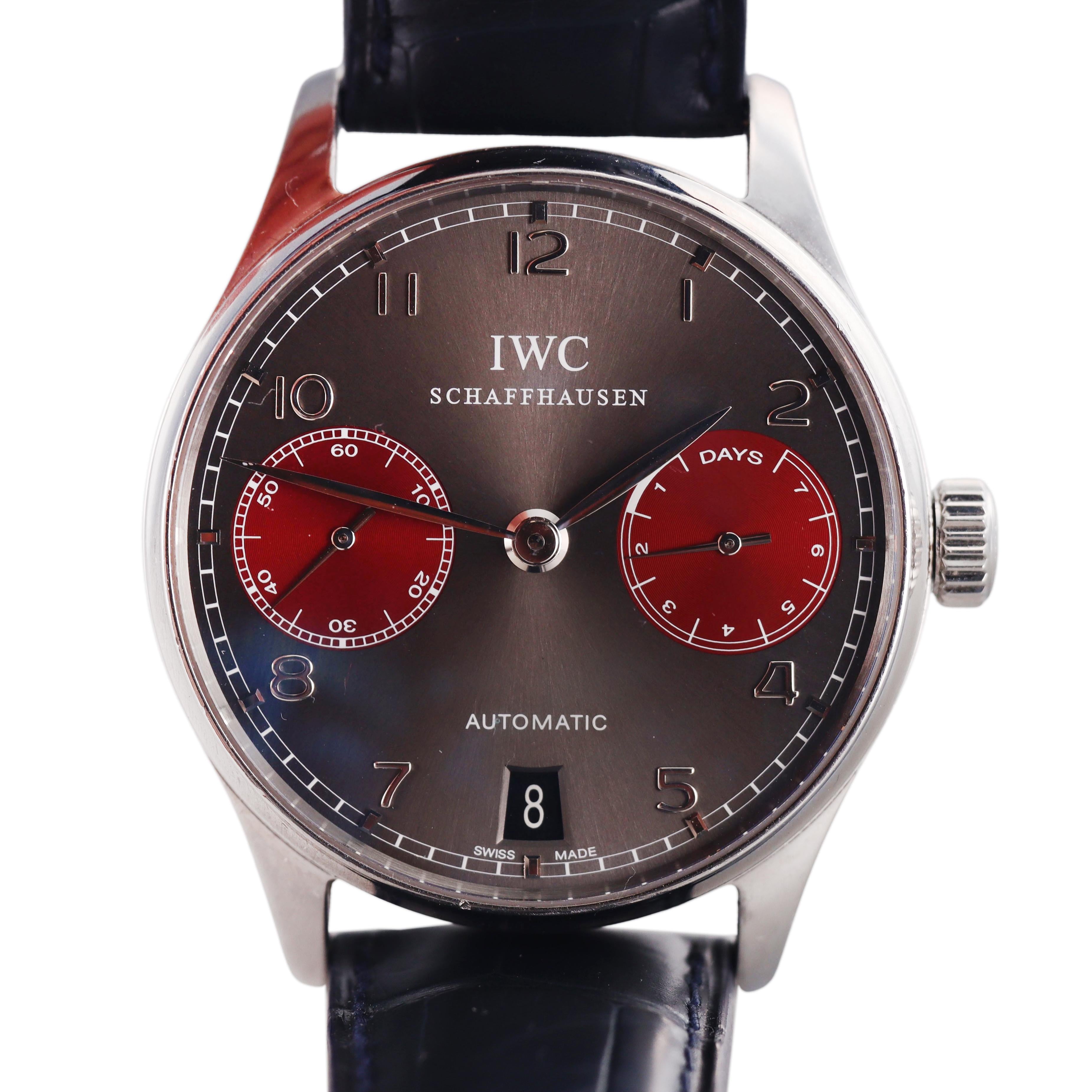 IWC Portugieser 7 Day Tribeca Film Festival 2013 Automatic Watch IW500126