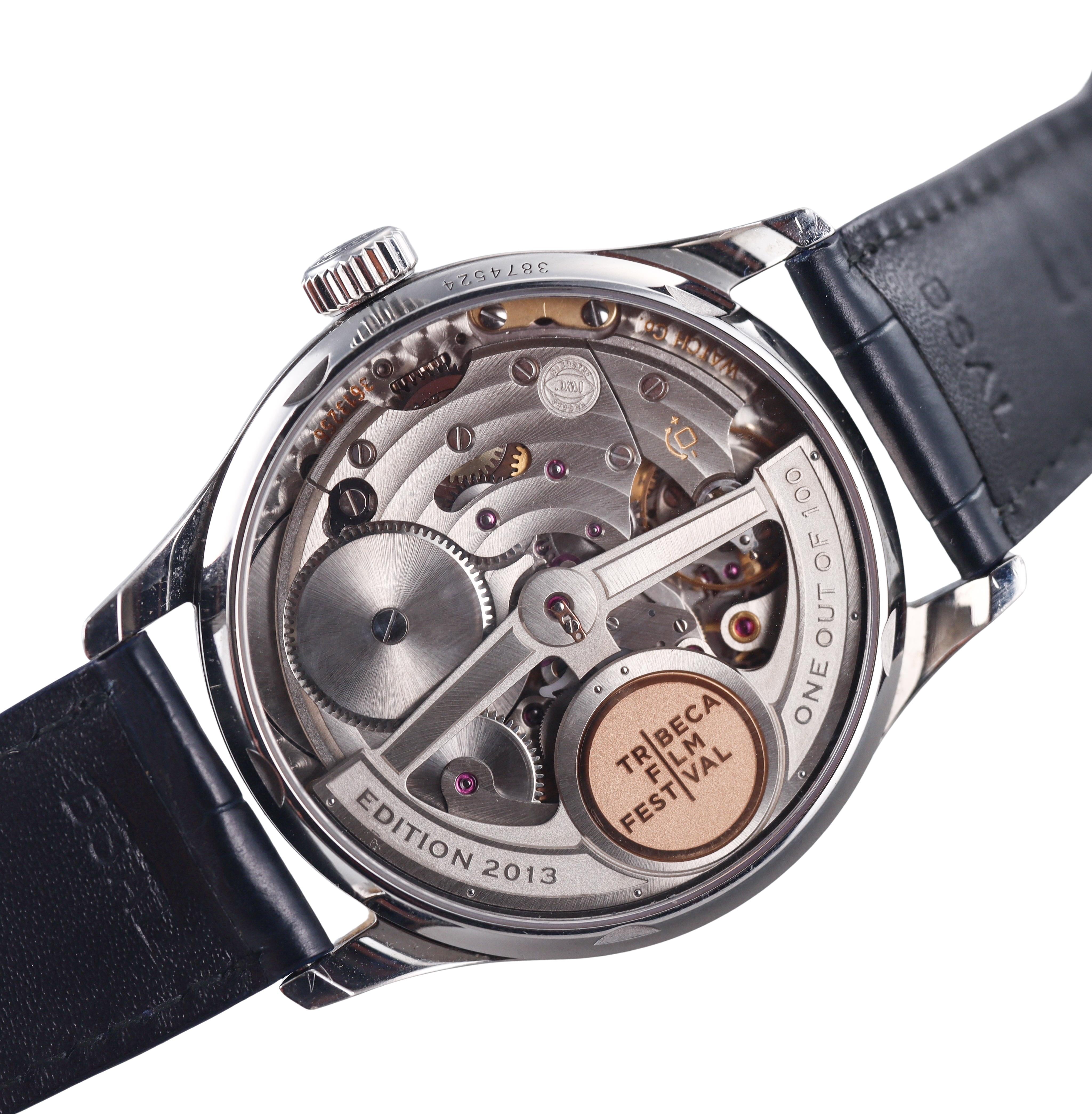IWC Portugieser 7 Day Tribeca Film Festival 2013 Automatic Watch IW500126