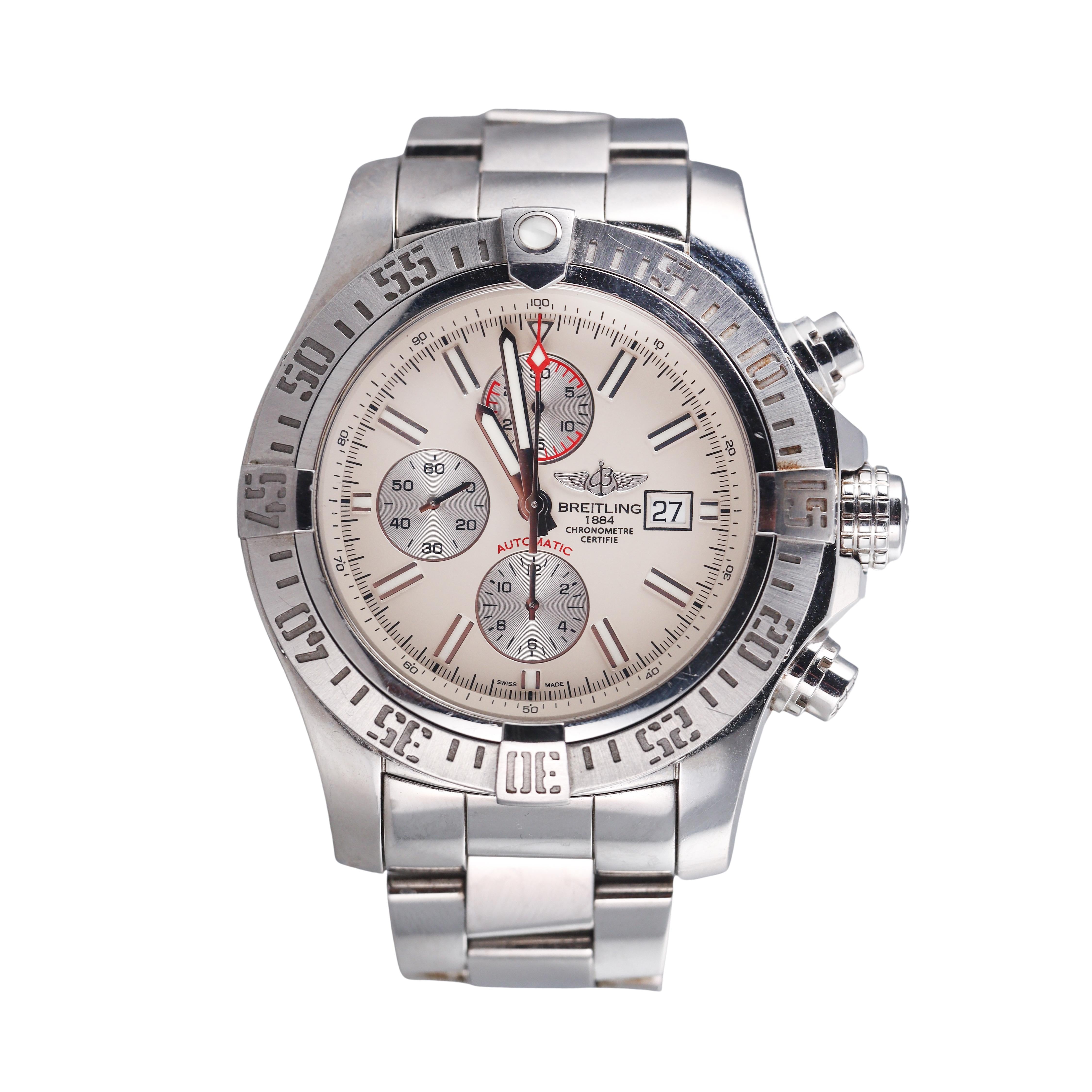 Breitling Super Avenger II Chronograph Automatic Watch A13371