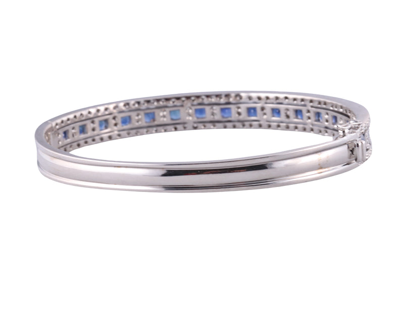 Damiani 18k Gold Diamond Sapphire Bracelet