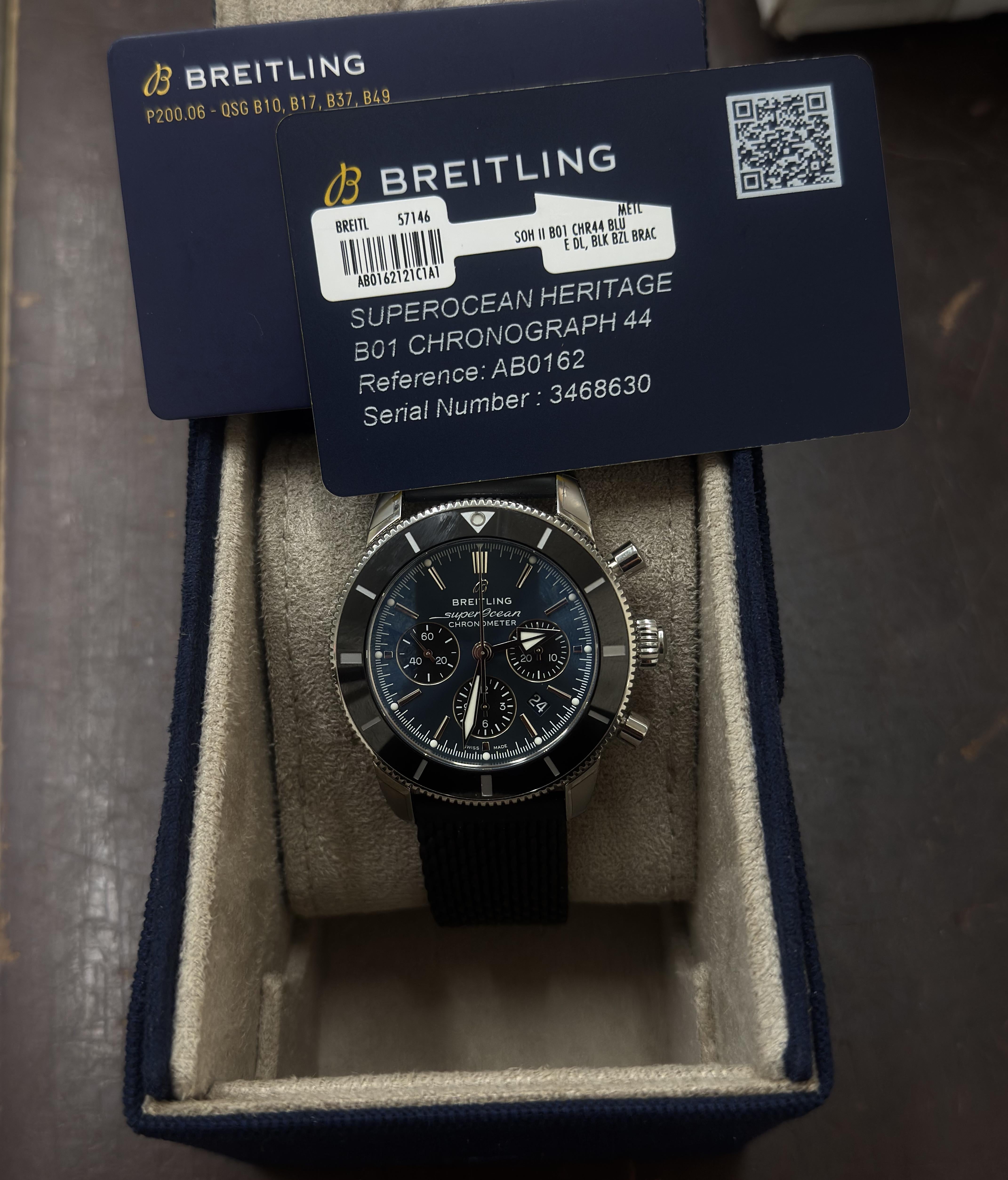 Breitling Superocean Heritage B01 Chronograph 44 AB0162121CA1