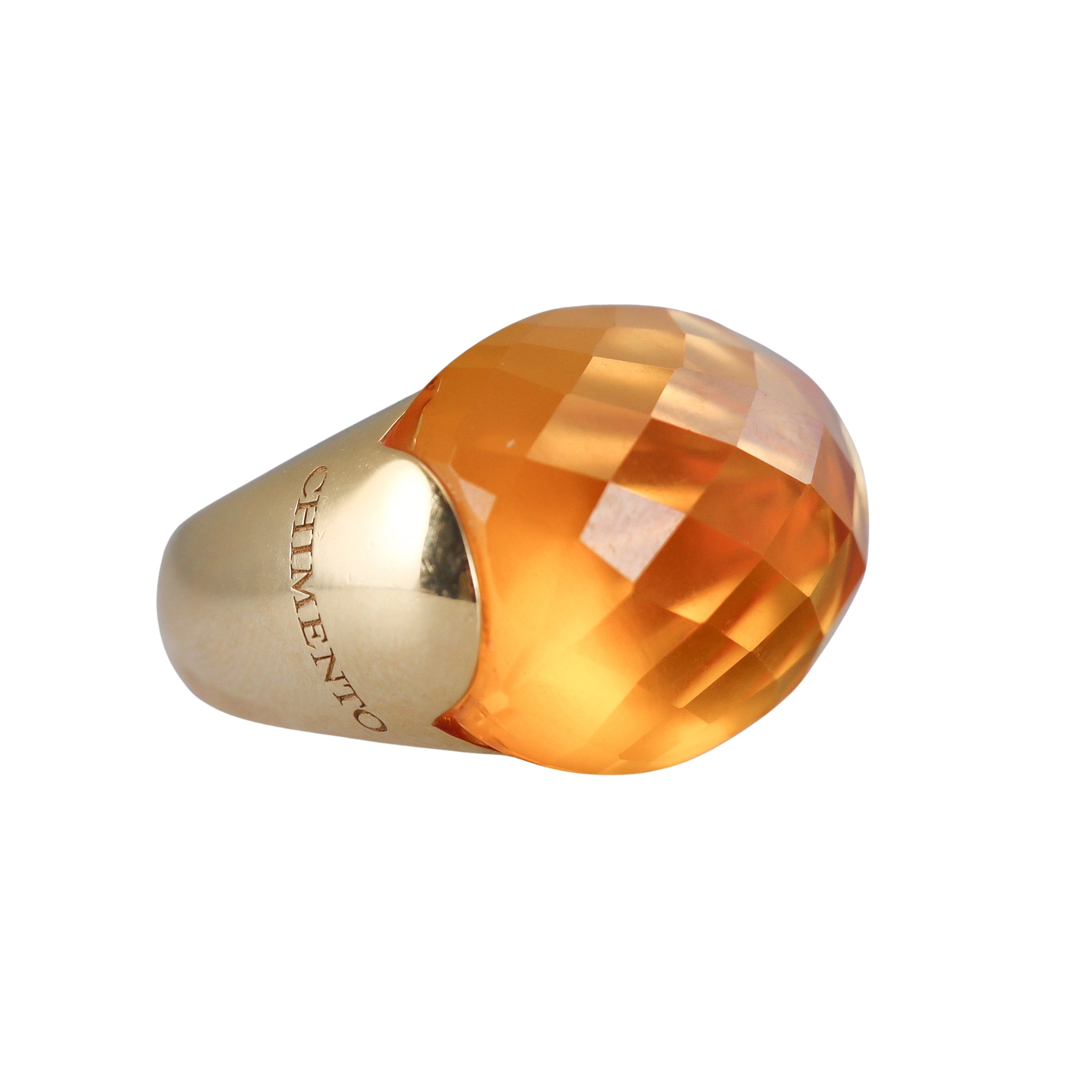 Chimento Accordi Citrine Gold Ring