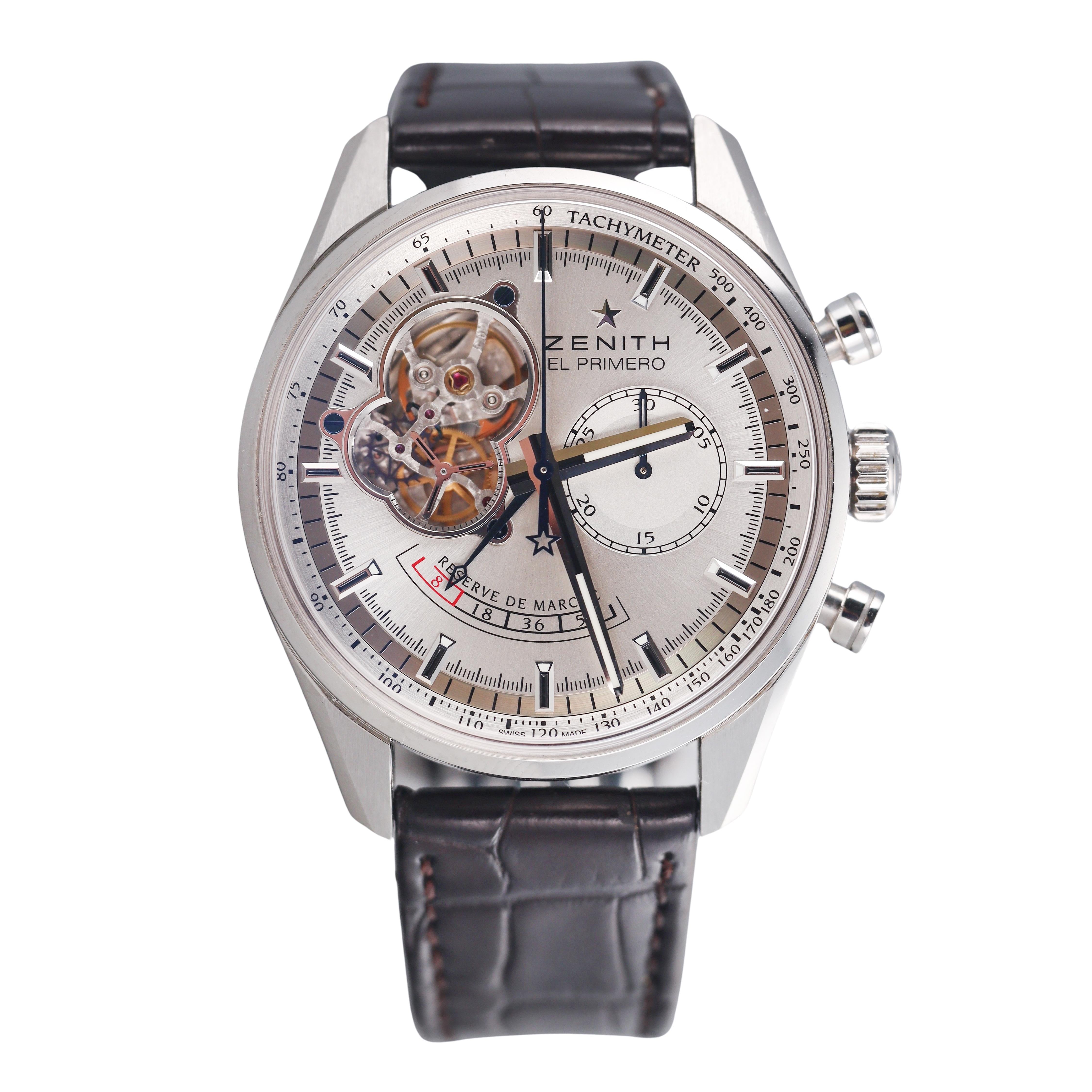 Zenith El Primero Chronomaster Open Power Reserve Watch 03.2080.4021