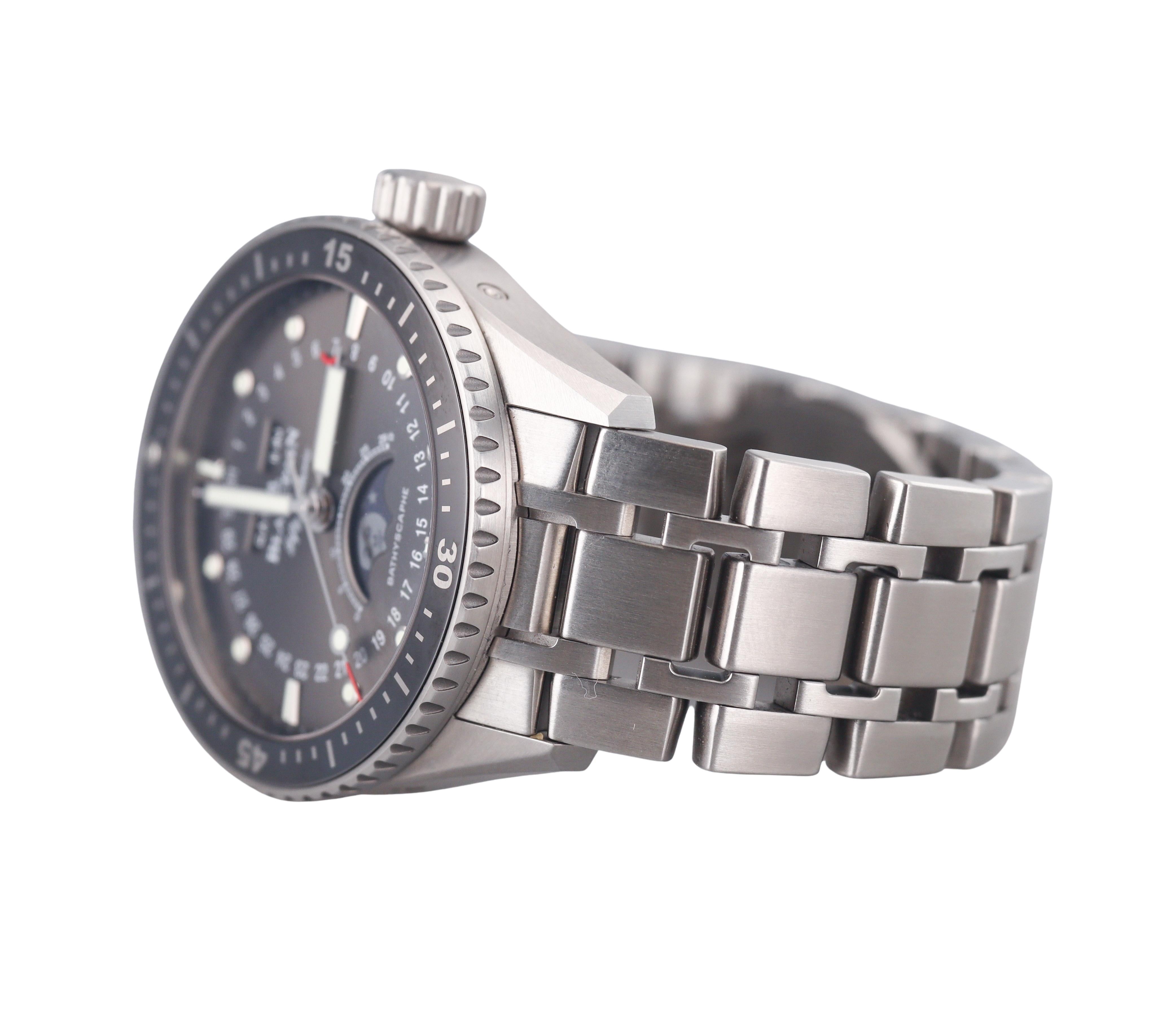 Blancpain Bathyscaphe Quantième Complet Phases de Lune 5054 1110