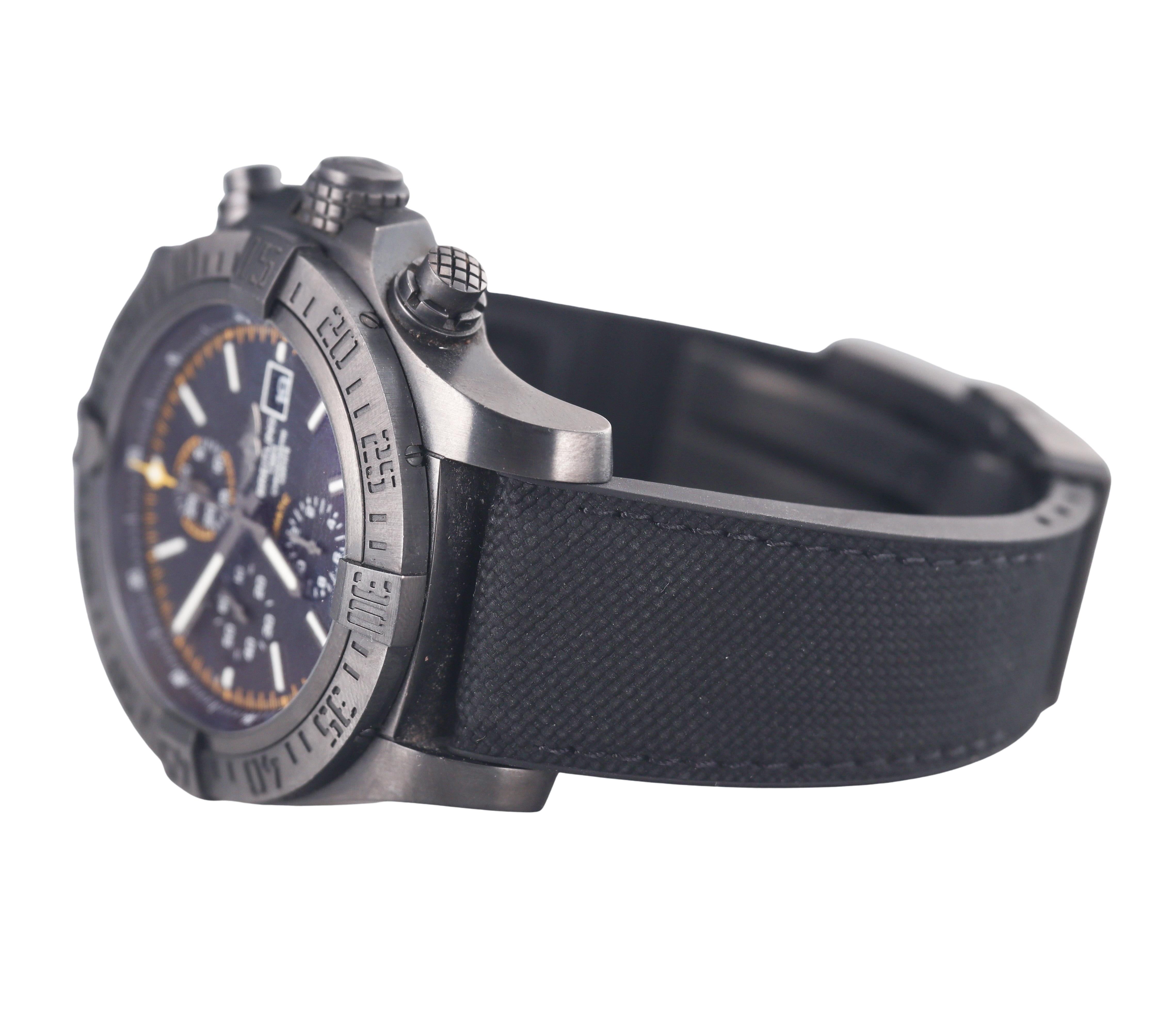 Breitling Super Avenger II Chronograph Blacksteel Limited Edition 70/300 M13371