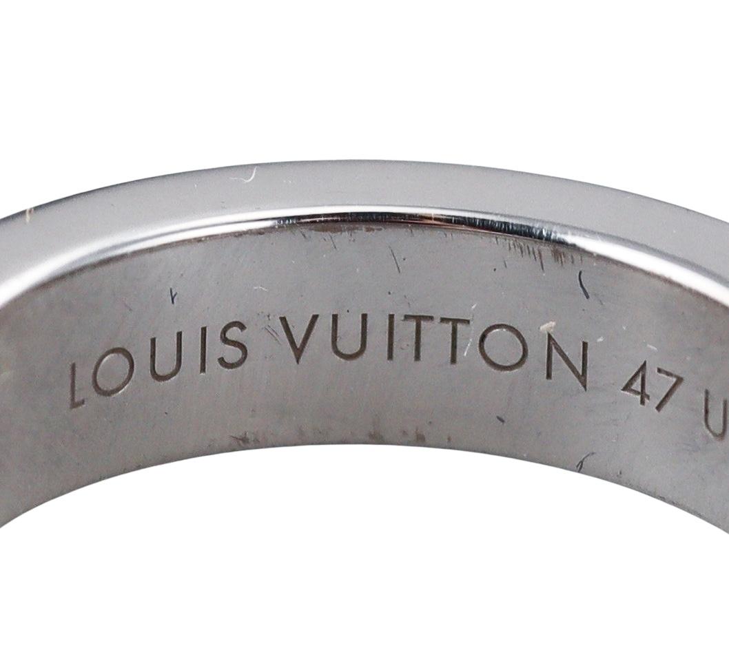 Louis Vuitton Emperiente White Gold Diamond Band Ring