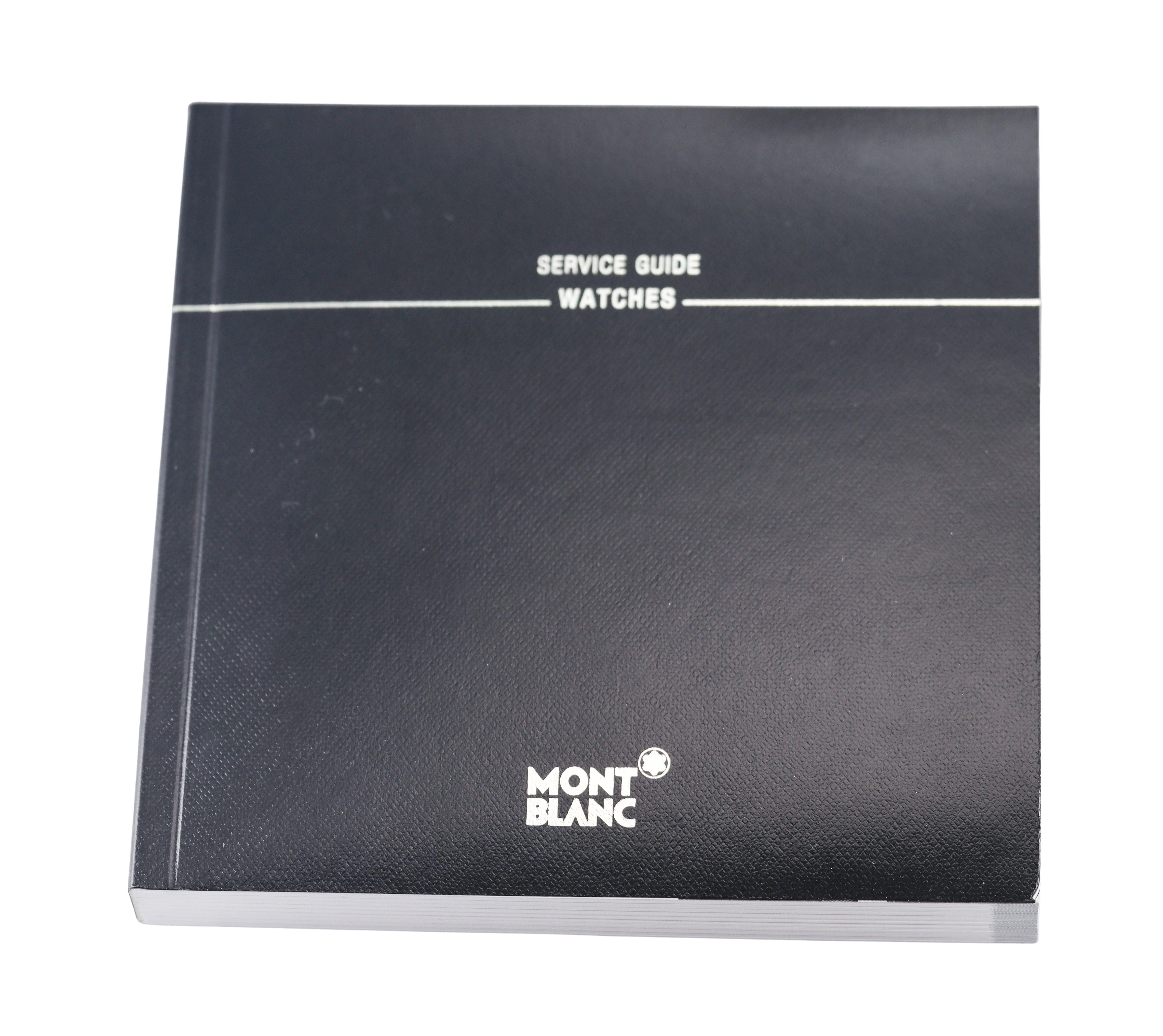 Montblanc Star World Time GMT Automatic Steel Watch 106465